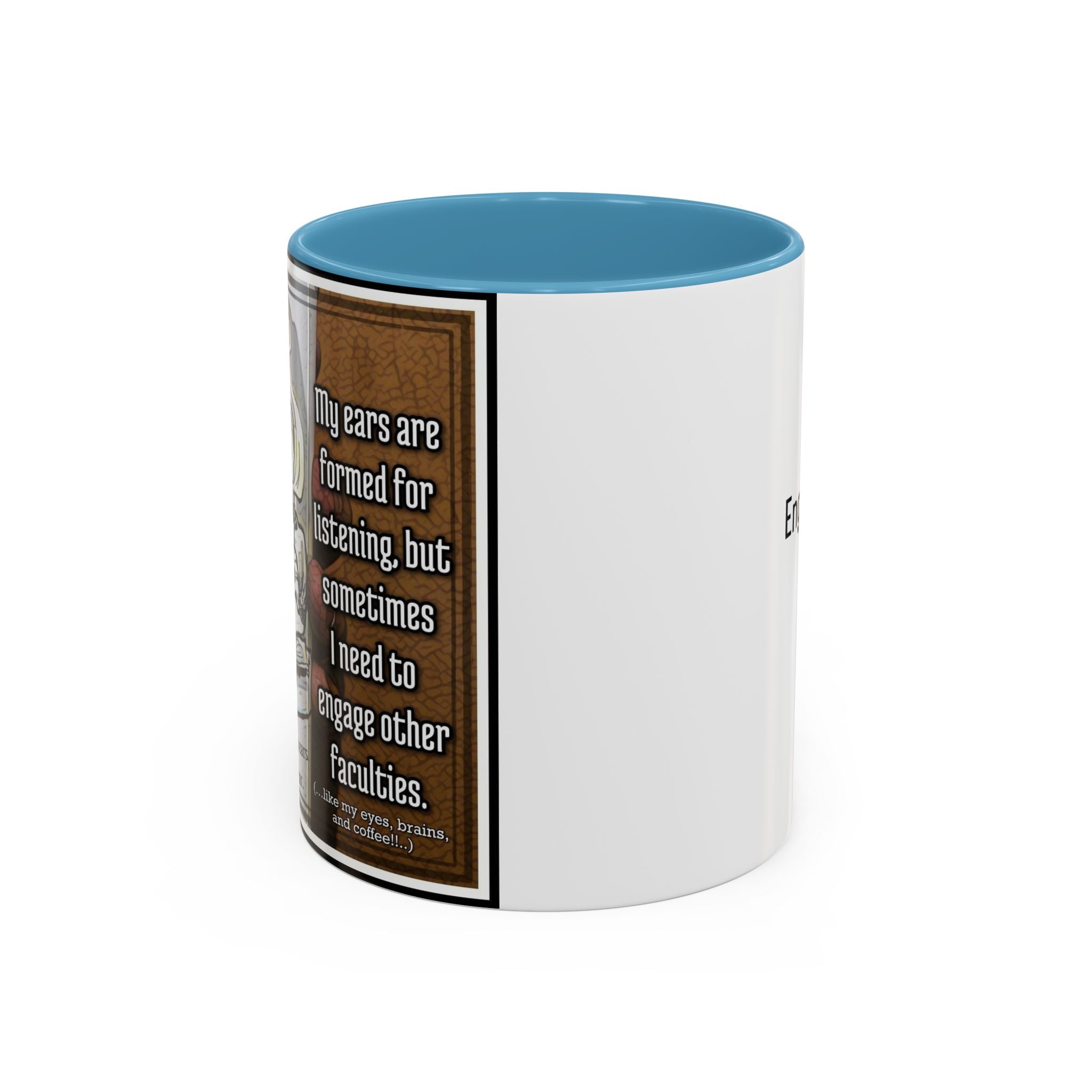 Elephant Engage Accent Ceramic Mug (11/15oz)