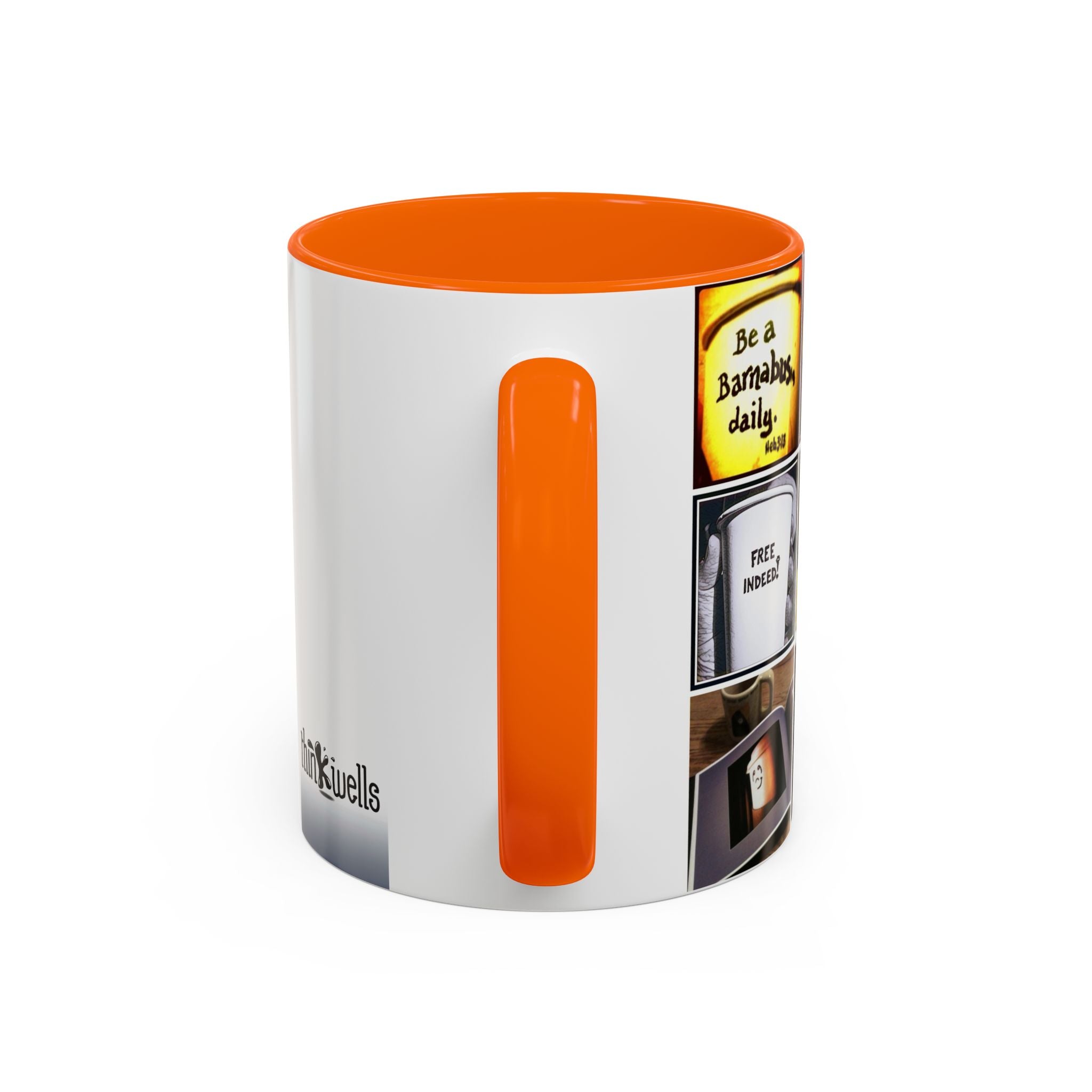 Be a Barnabus Collage Accent Ceramic Mug (11/15oz)