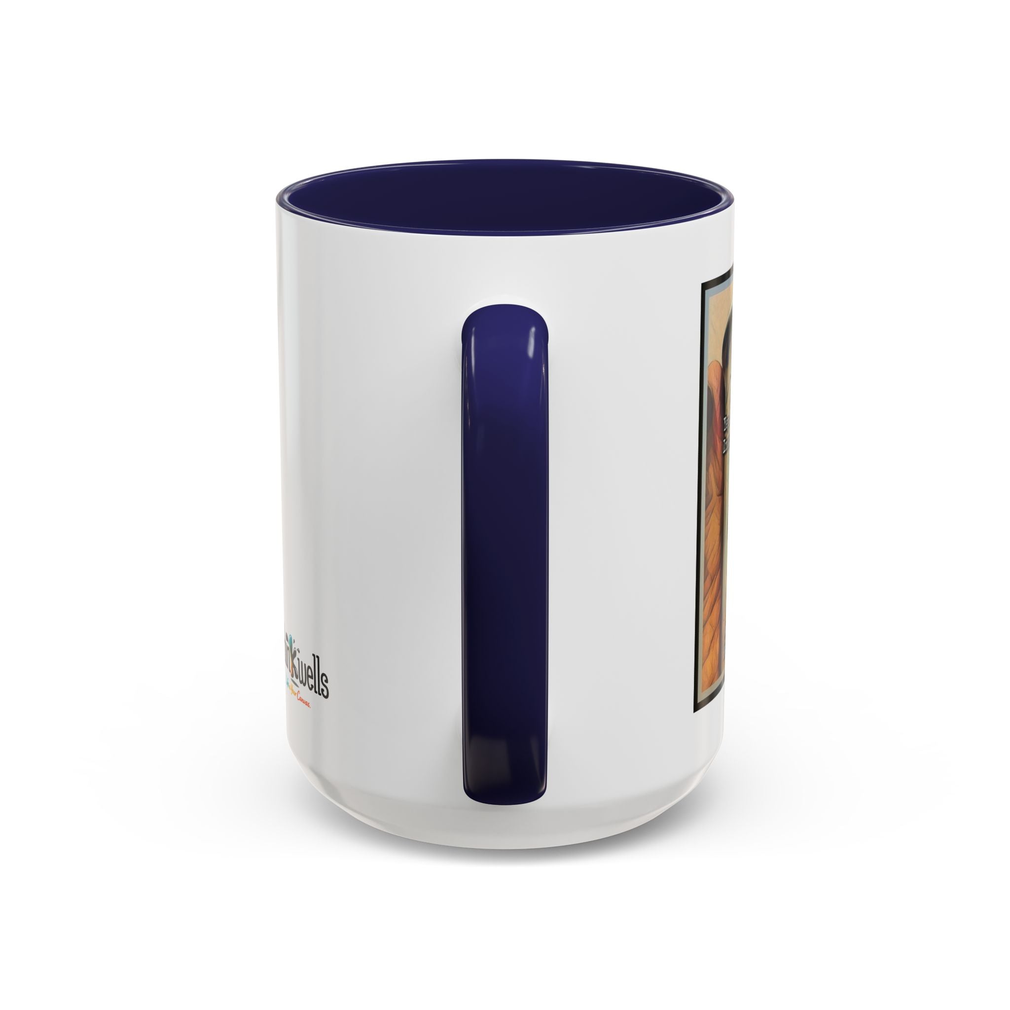 Coffee Mug - Moose Debate Accent Ceramic Mug (11/15oz)