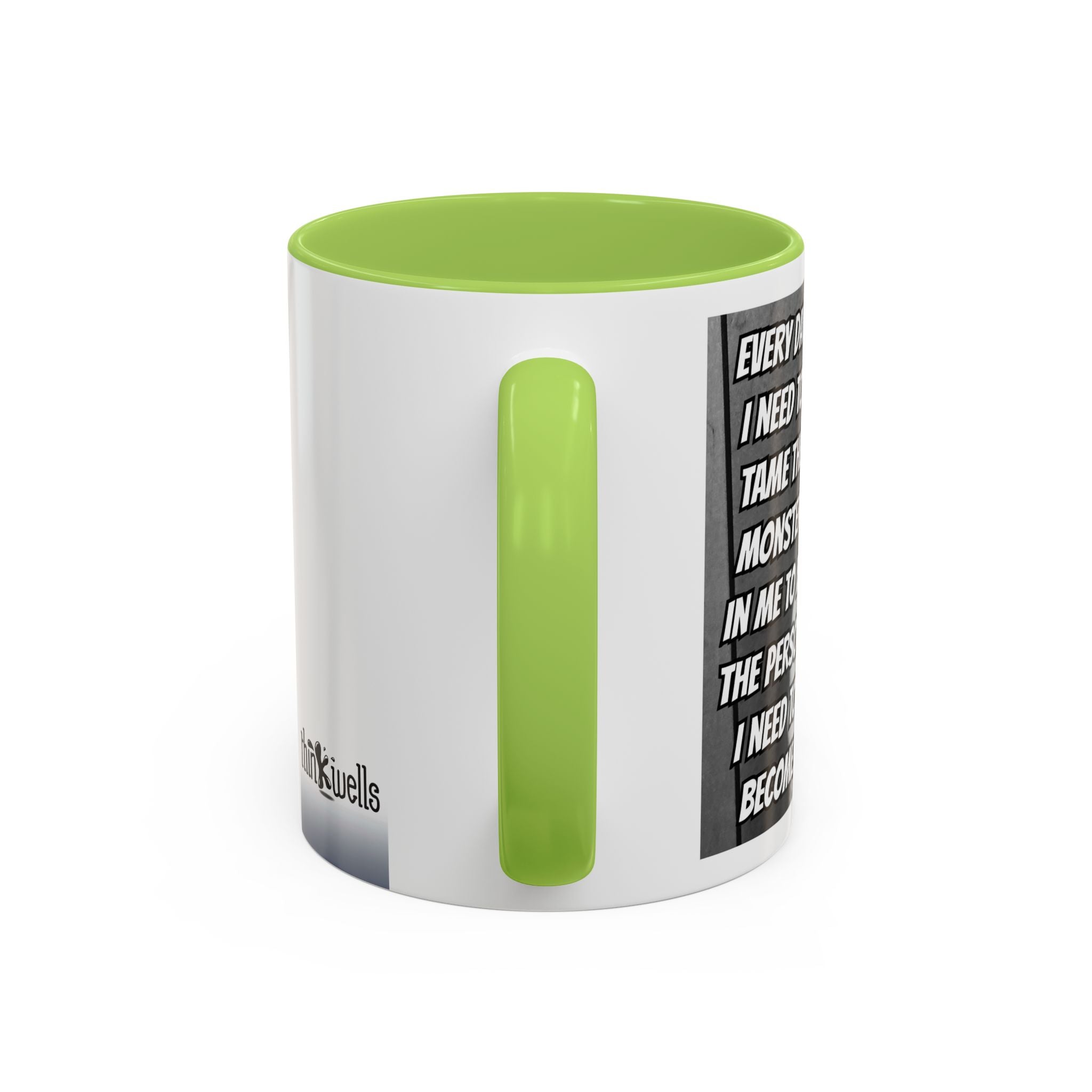 Tame the Monster Accent Ceramic Mug (11/15oz)