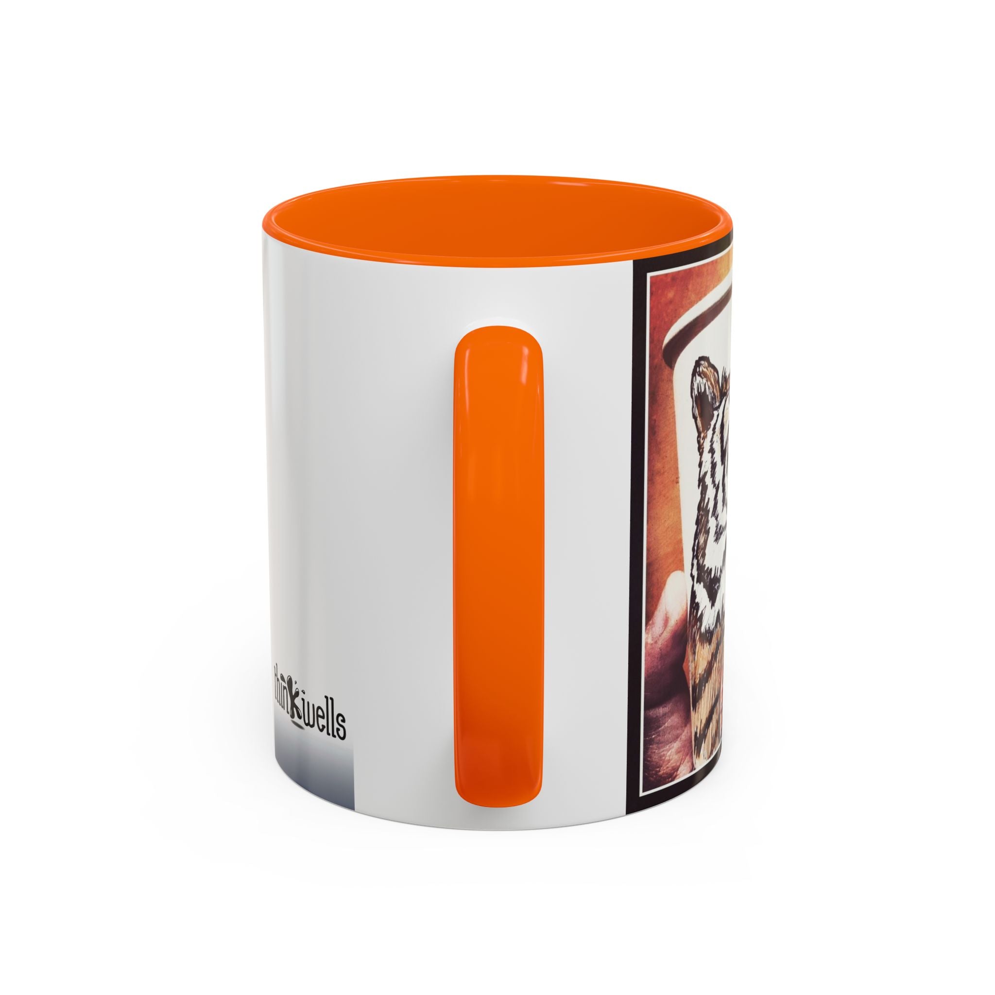 Rise n Shine Tiger Accent Ceramic Mug (11/15oz)