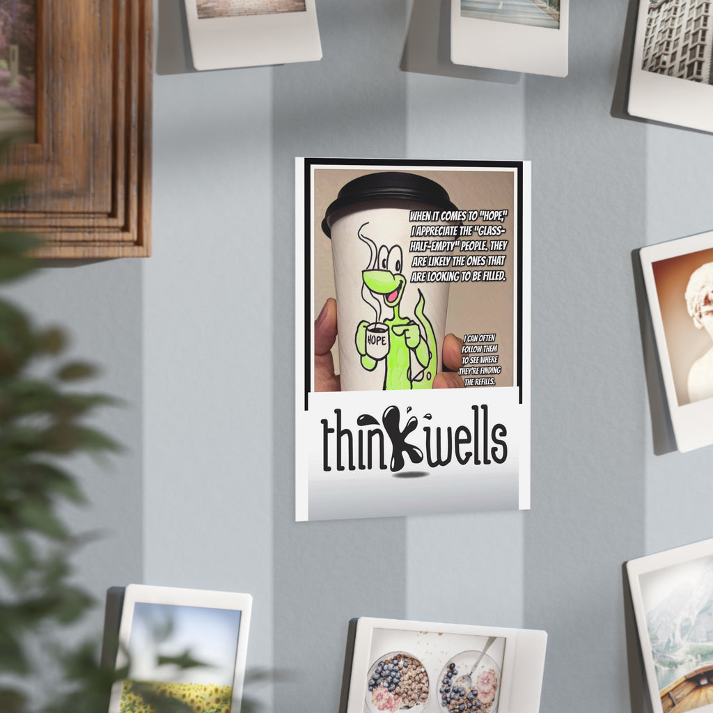 Cup of Hope Perko Joe Coffee Print — "Hope" Motivational Art Print