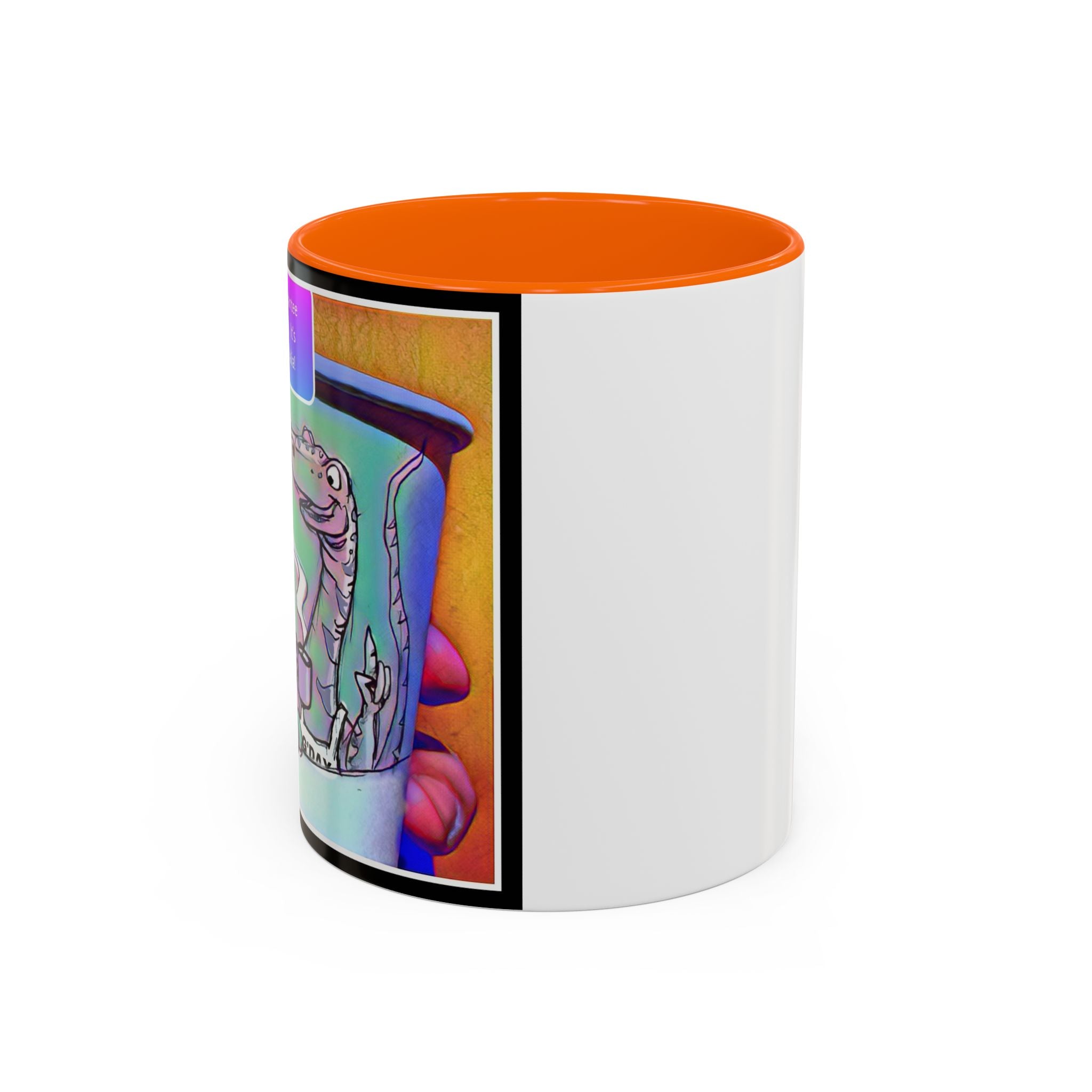 Tomorrow in Aus Dino Accent Ceramic Mug (11/15oz)