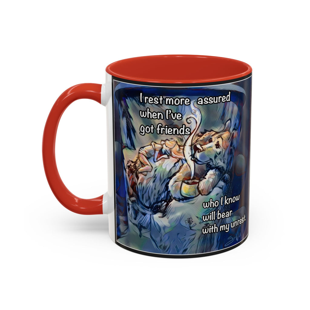 Bear Unrest Accent Ceramic Mug (11/15oz)