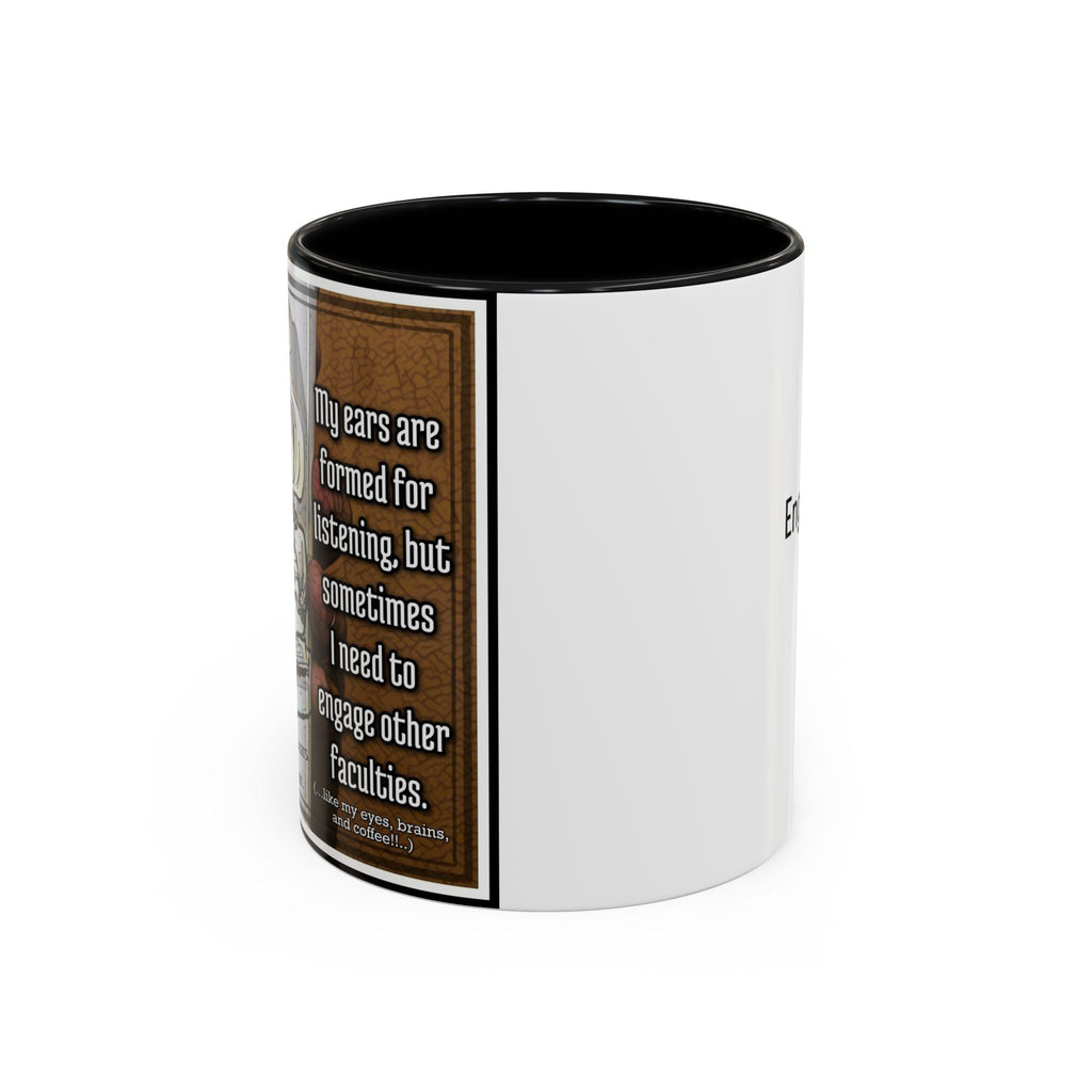 Elephant Engage Accent Ceramic Mug (11/15oz)
