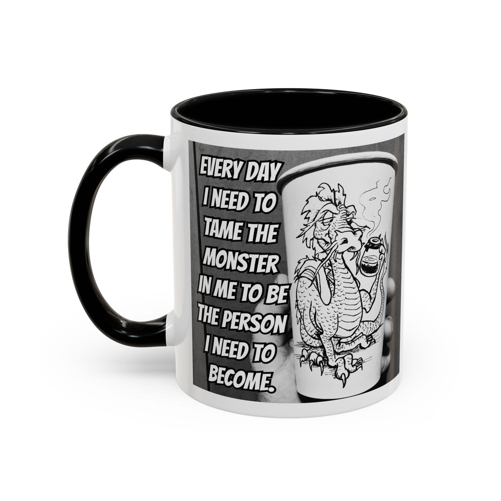 Tame the Monster Accent Ceramic Mug (11/15oz)