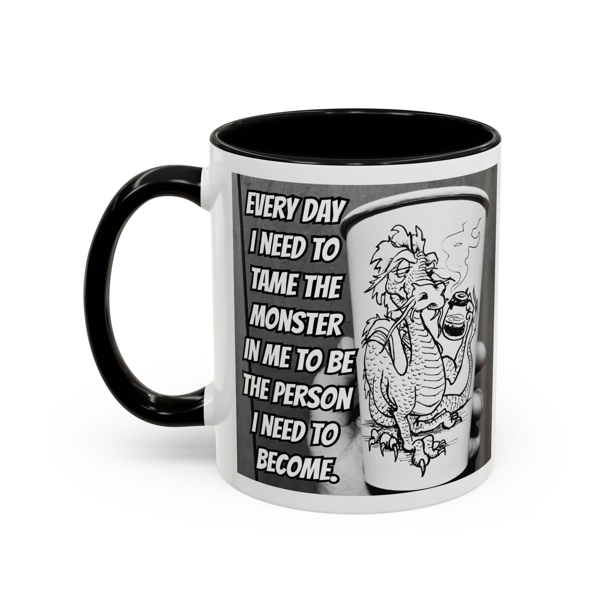 Tame the Monster Accent Ceramic Mug (11/15oz)