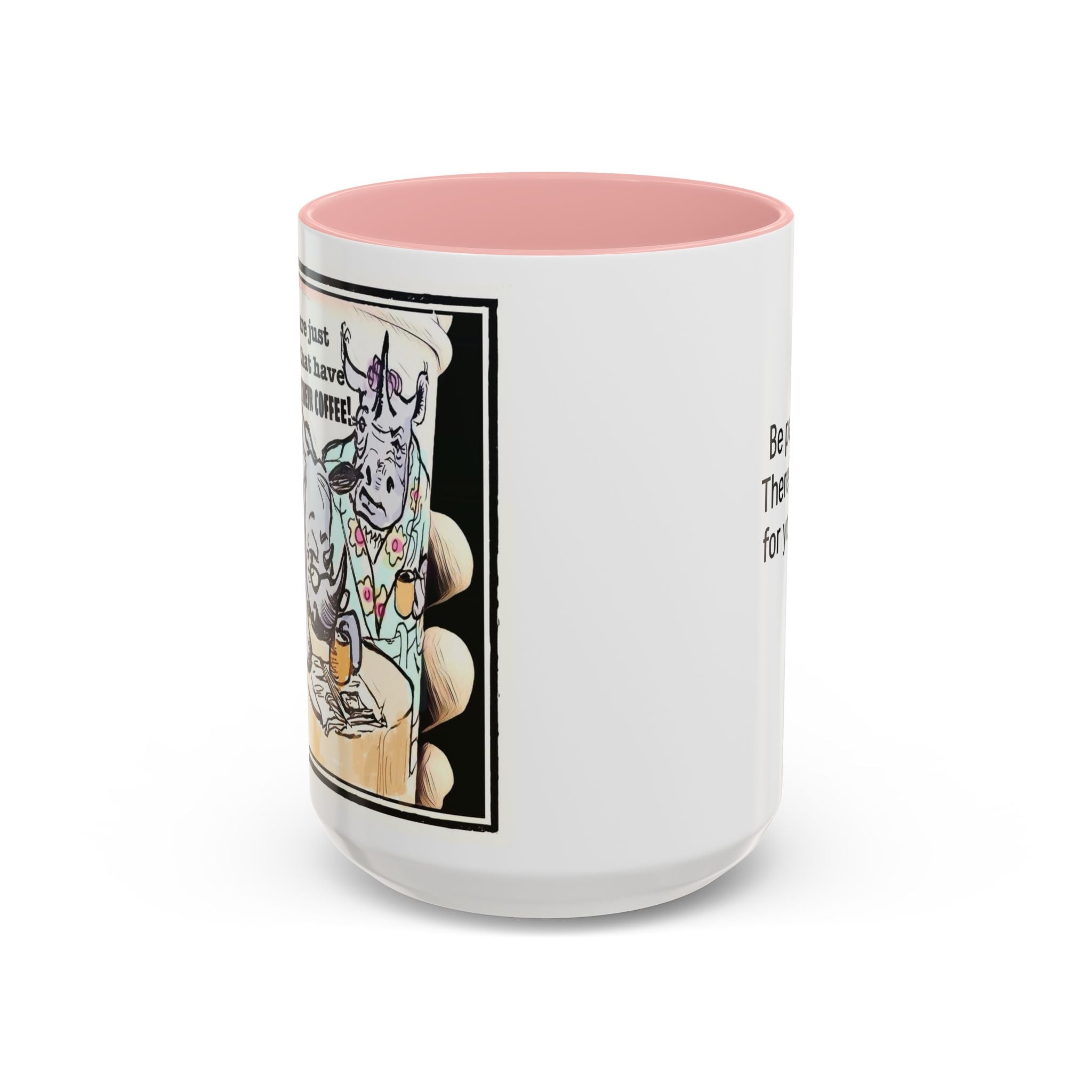 Rhino Coffee Accent Ceramic Mug (11/15oz)