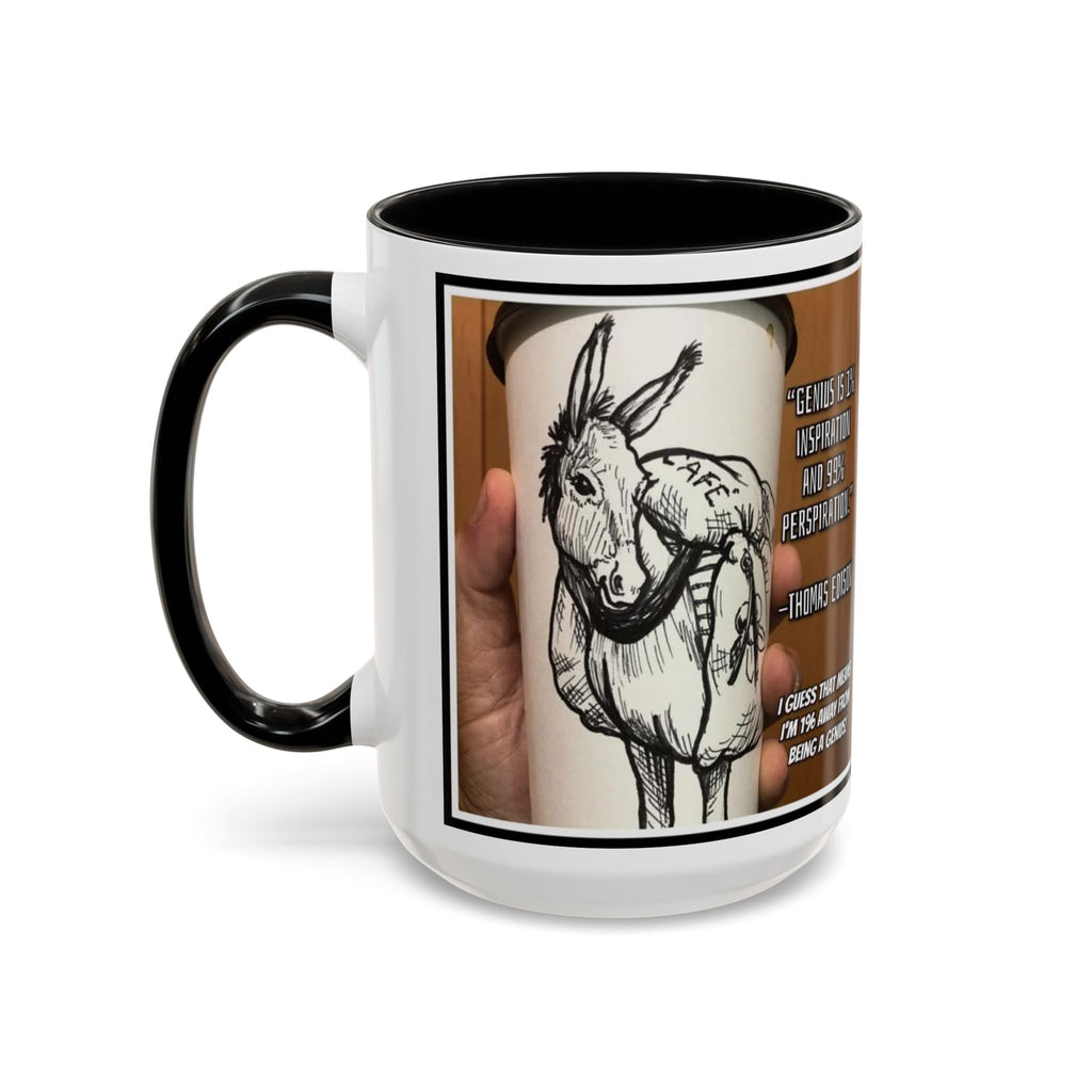 Genius Packmule Accent Ceramic Mug (11/15oz)
