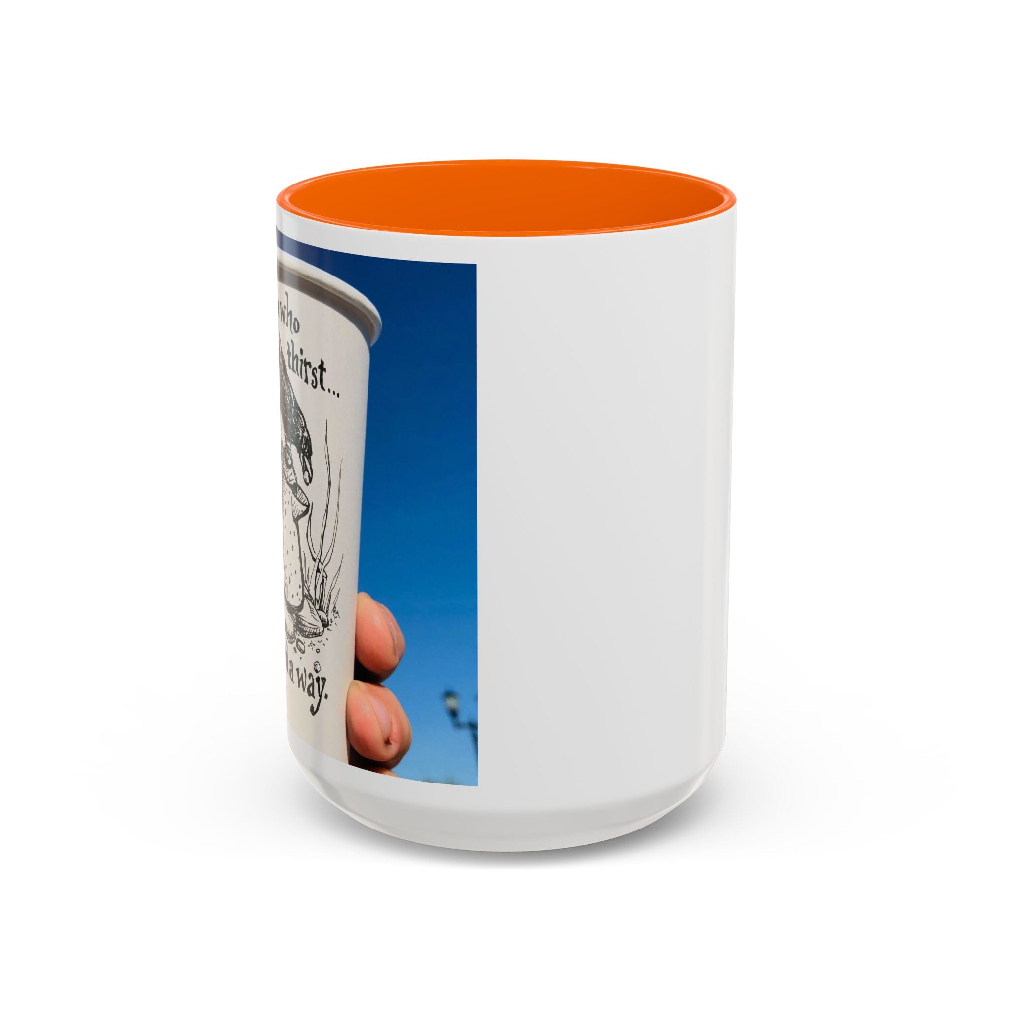 Those Who Thirst Crow Accent Ceramic Mug (11/15oz)