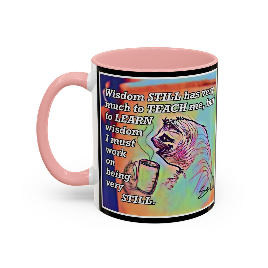 Sloth Still Accent Ceramic Mug (11/15oz)