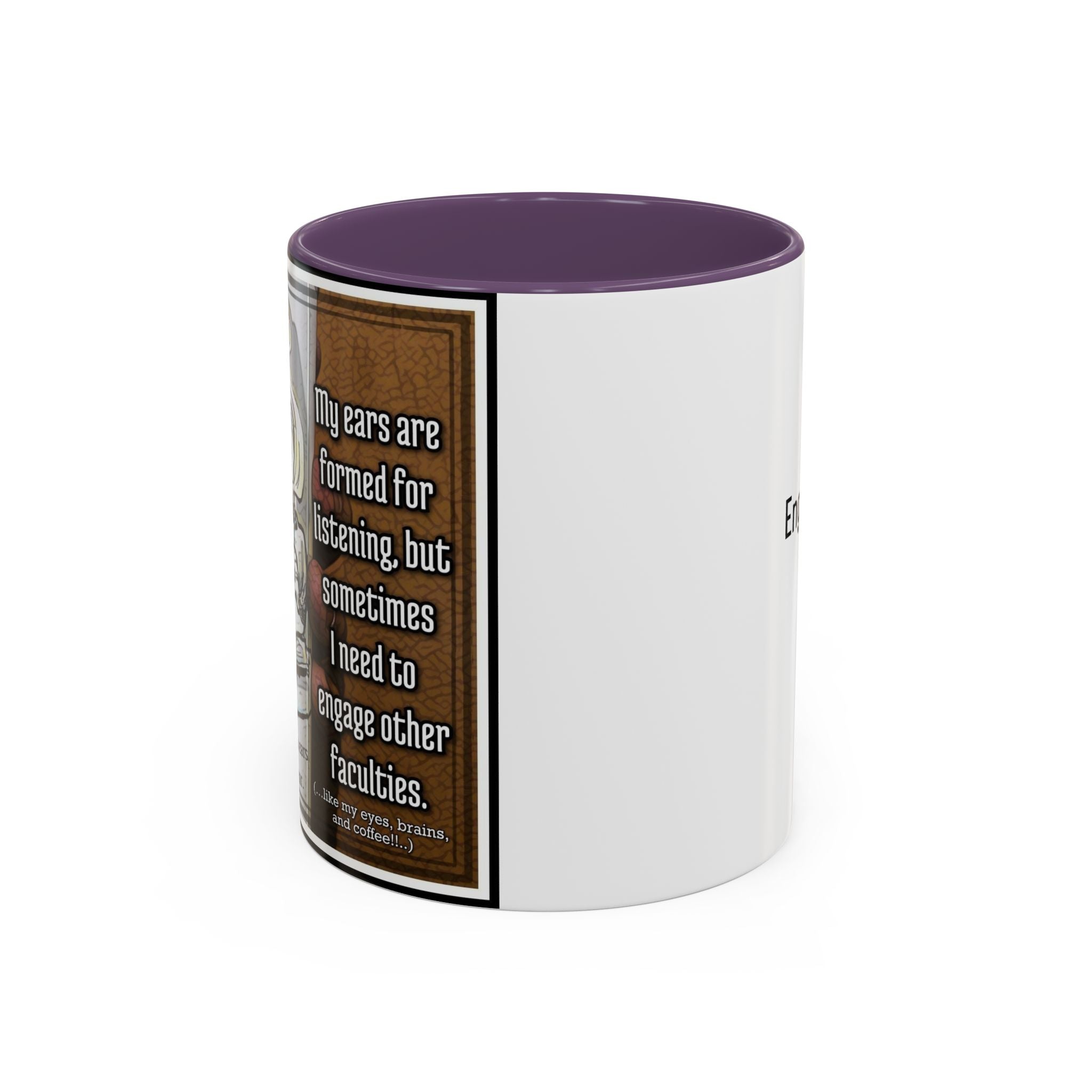 Elephant Engage Accent Ceramic Mug (11/15oz)