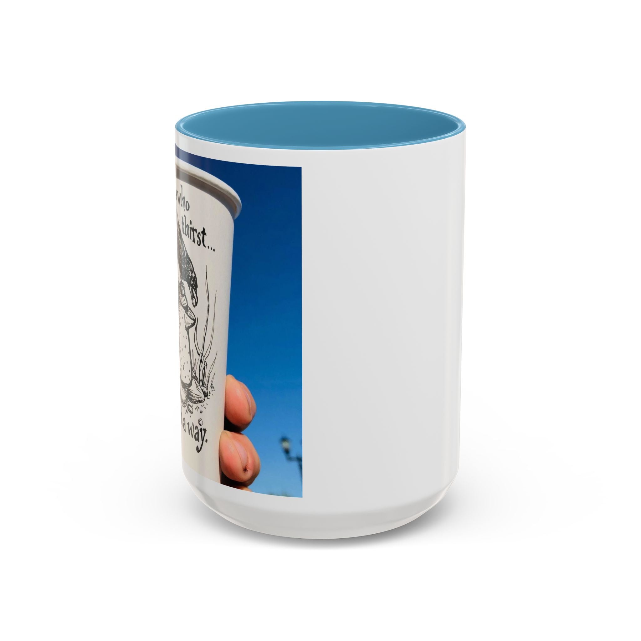 Those Who Thirst Crow Accent Ceramic Mug (11/15oz)