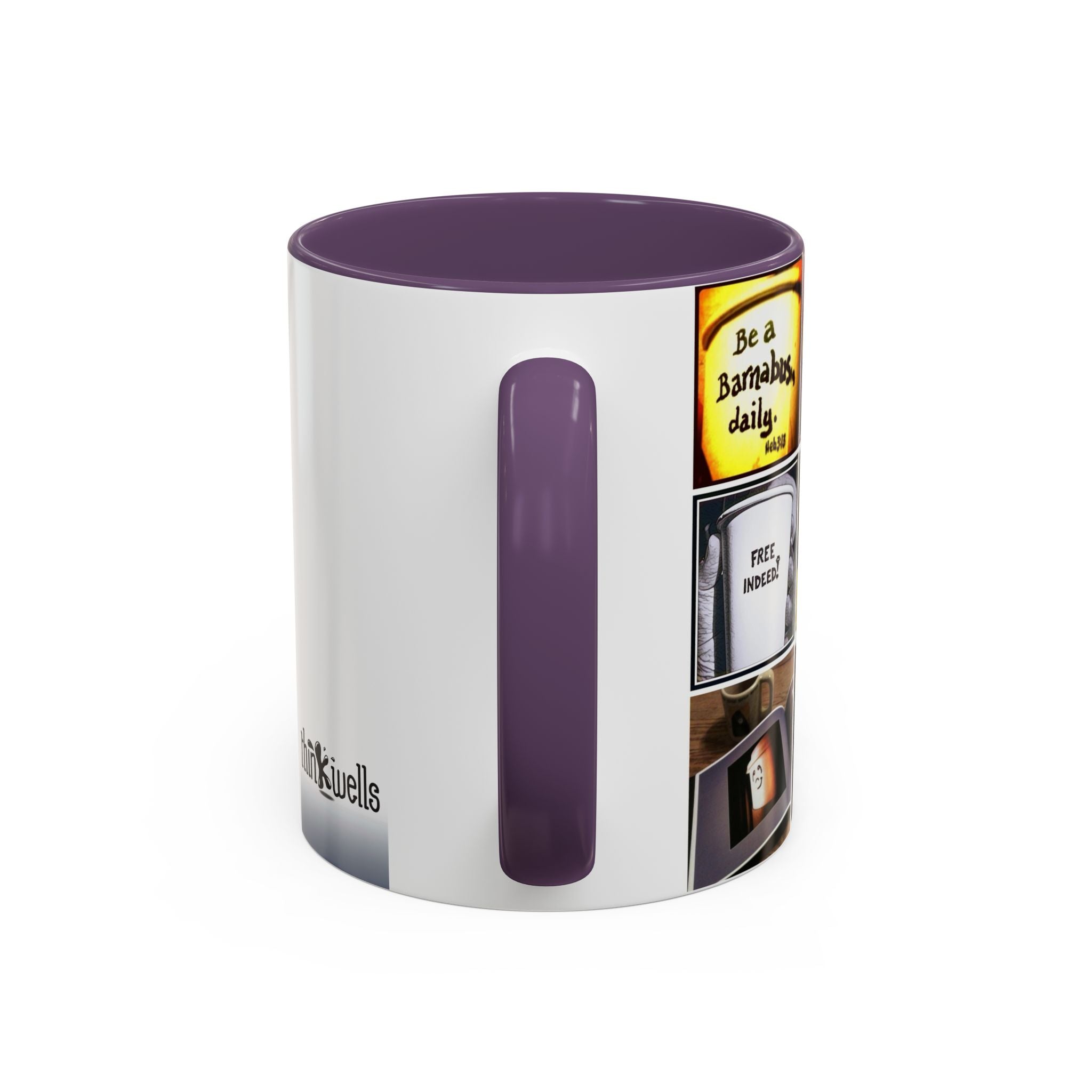 Be a Barnabus Collage Accent Ceramic Mug (11/15oz)