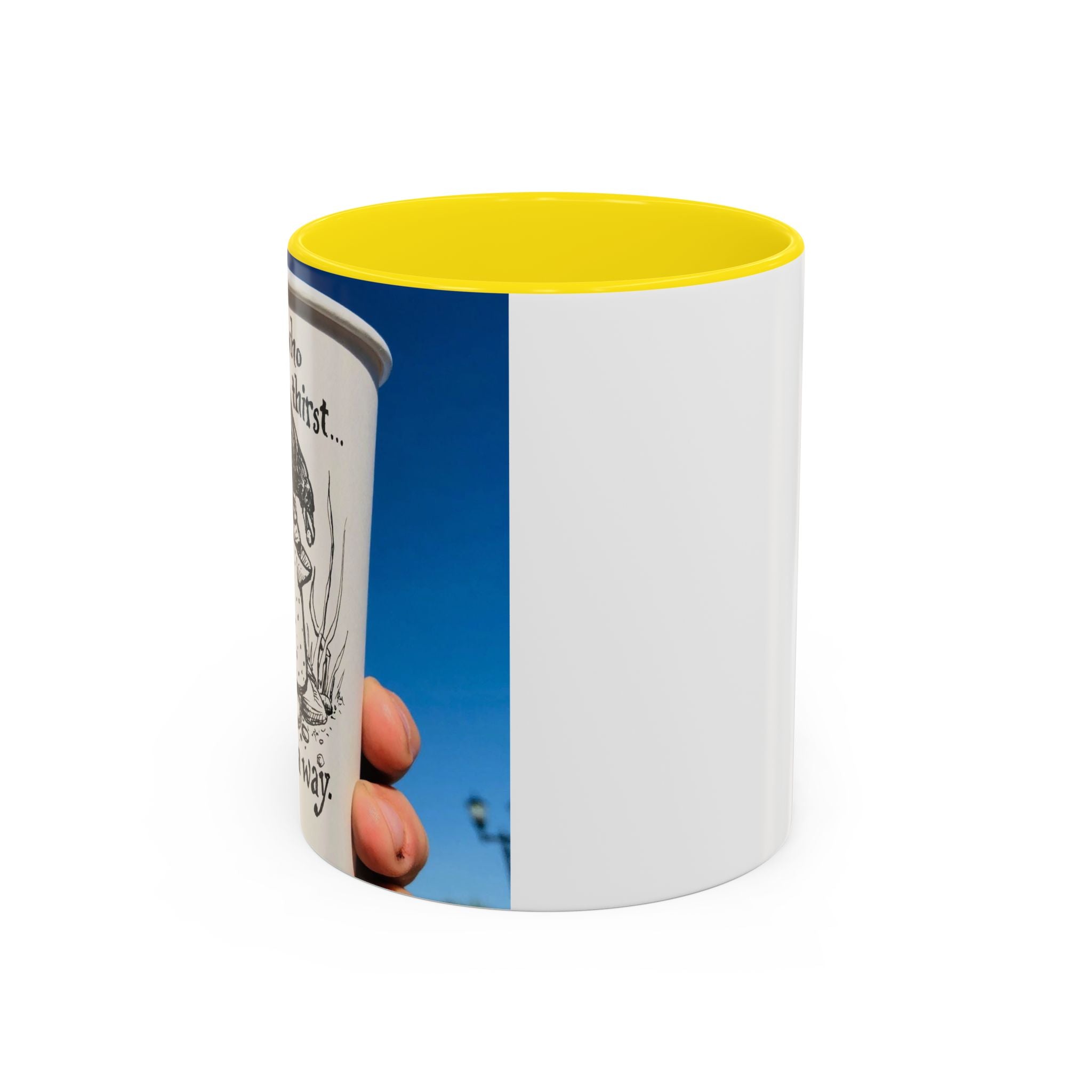 Those Who Thirst Crow Accent Ceramic Mug (11/15oz)