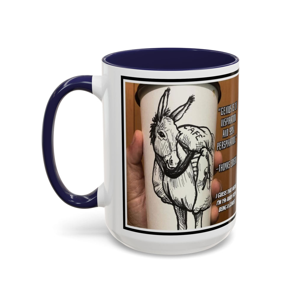 Genius Packmule Accent Ceramic Mug (11/15oz)