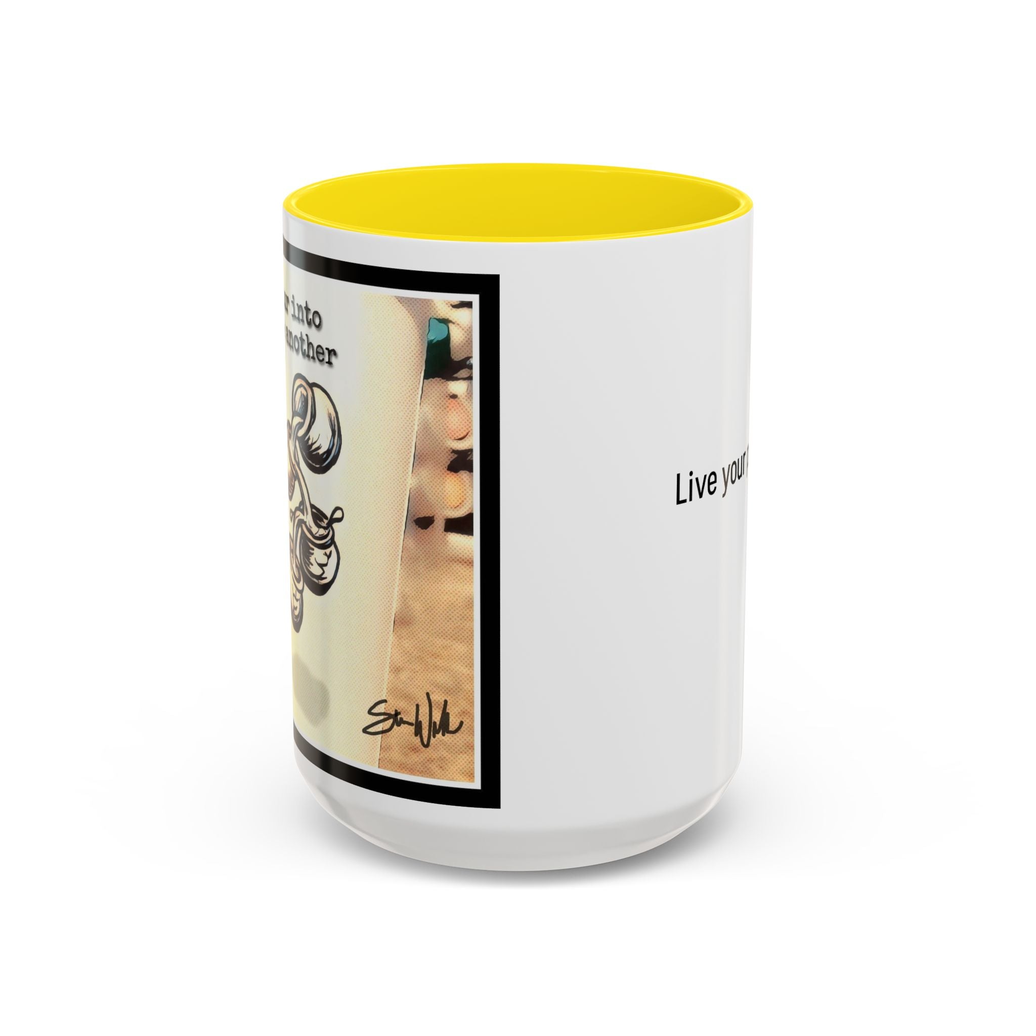 Pour into Others Accent Ceramic Mug (11/15oz)