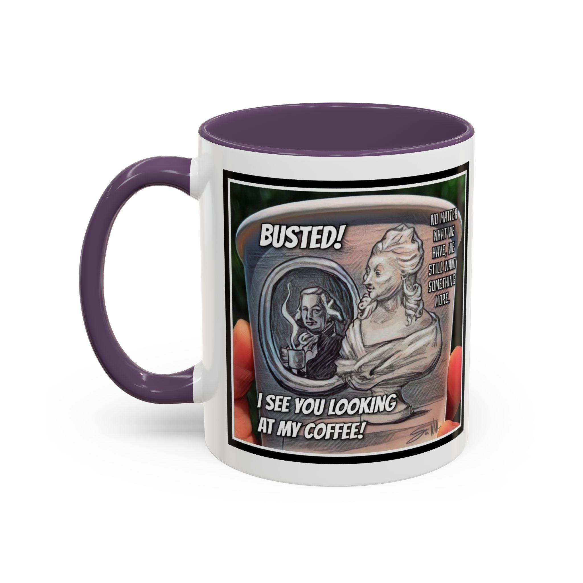 Busted - Debate Accent Ceramic Mug (11/15oz)