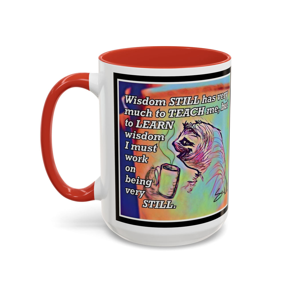 Sloth Still Accent Ceramic Mug (11/15oz)