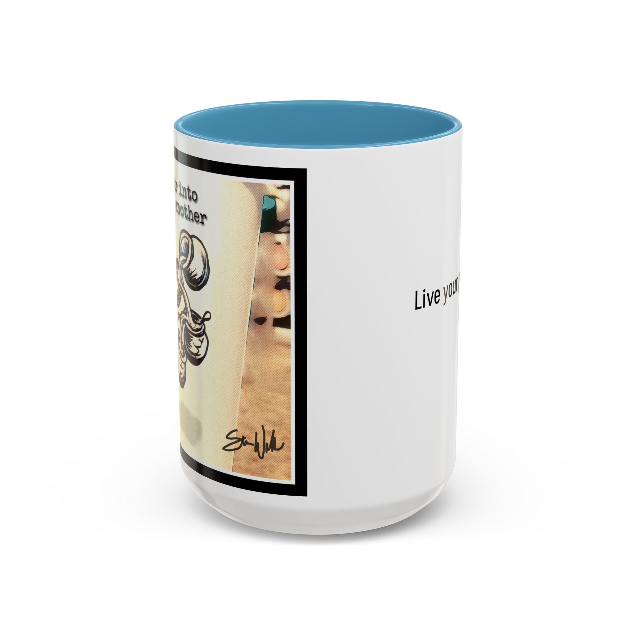 Pour into Others Accent Ceramic Mug (11/15oz)