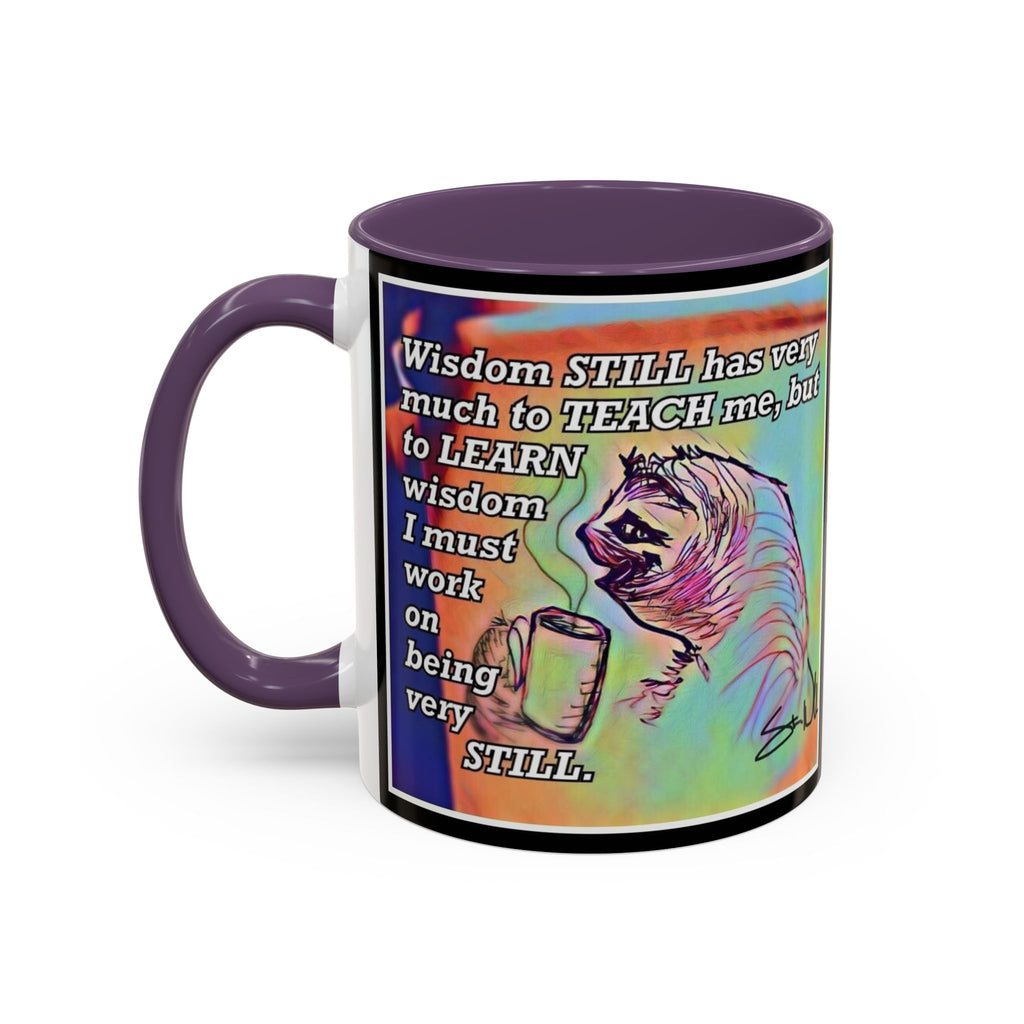 Sloth Still Accent Ceramic Mug (11/15oz)