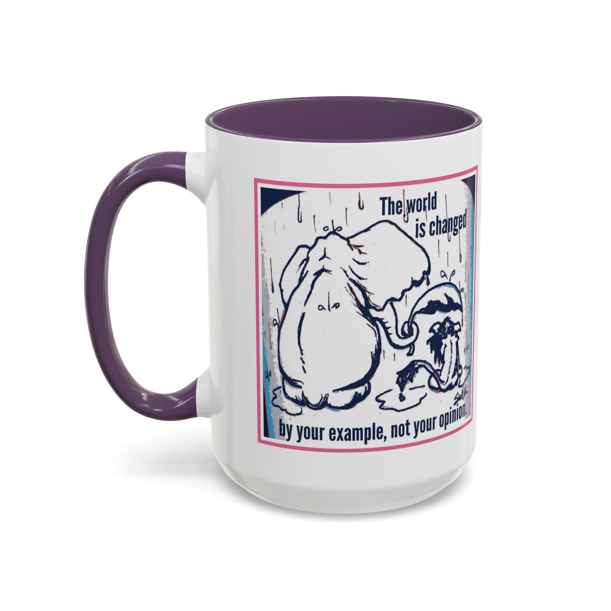 How the World is Changed Accent Ceramic Mug (11/15oz)