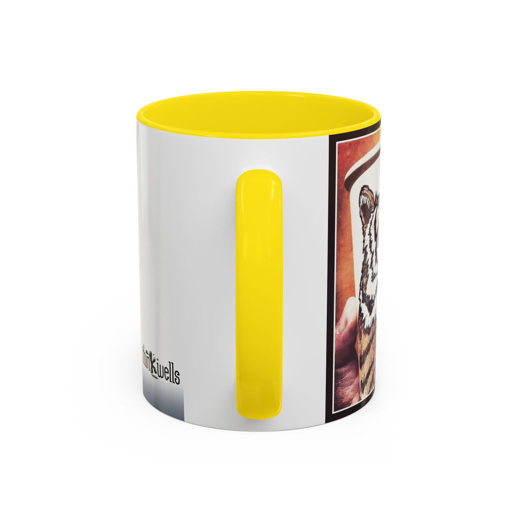 Rise n Shine Tiger Accent Ceramic Mug (11/15oz)