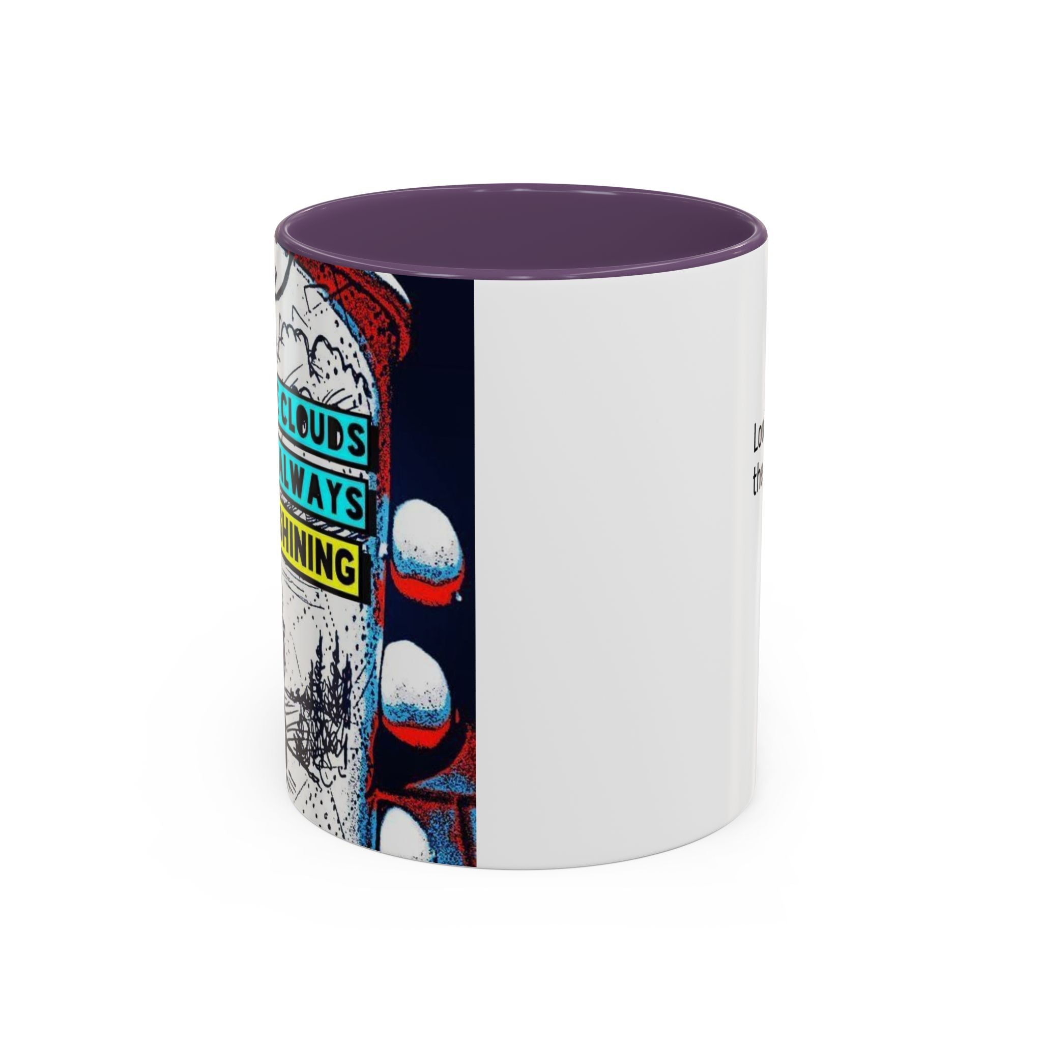 Above the Clouds Accent Ceramic Mug (11/15oz)