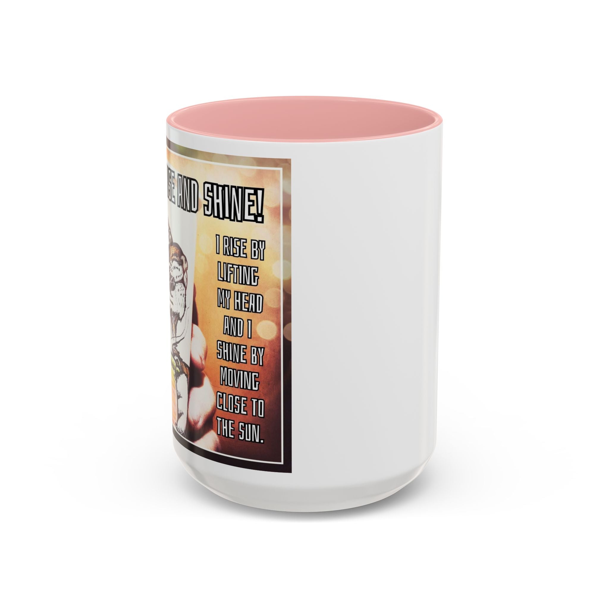 Rise n Shine Tiger Accent Ceramic Mug (11/15oz)