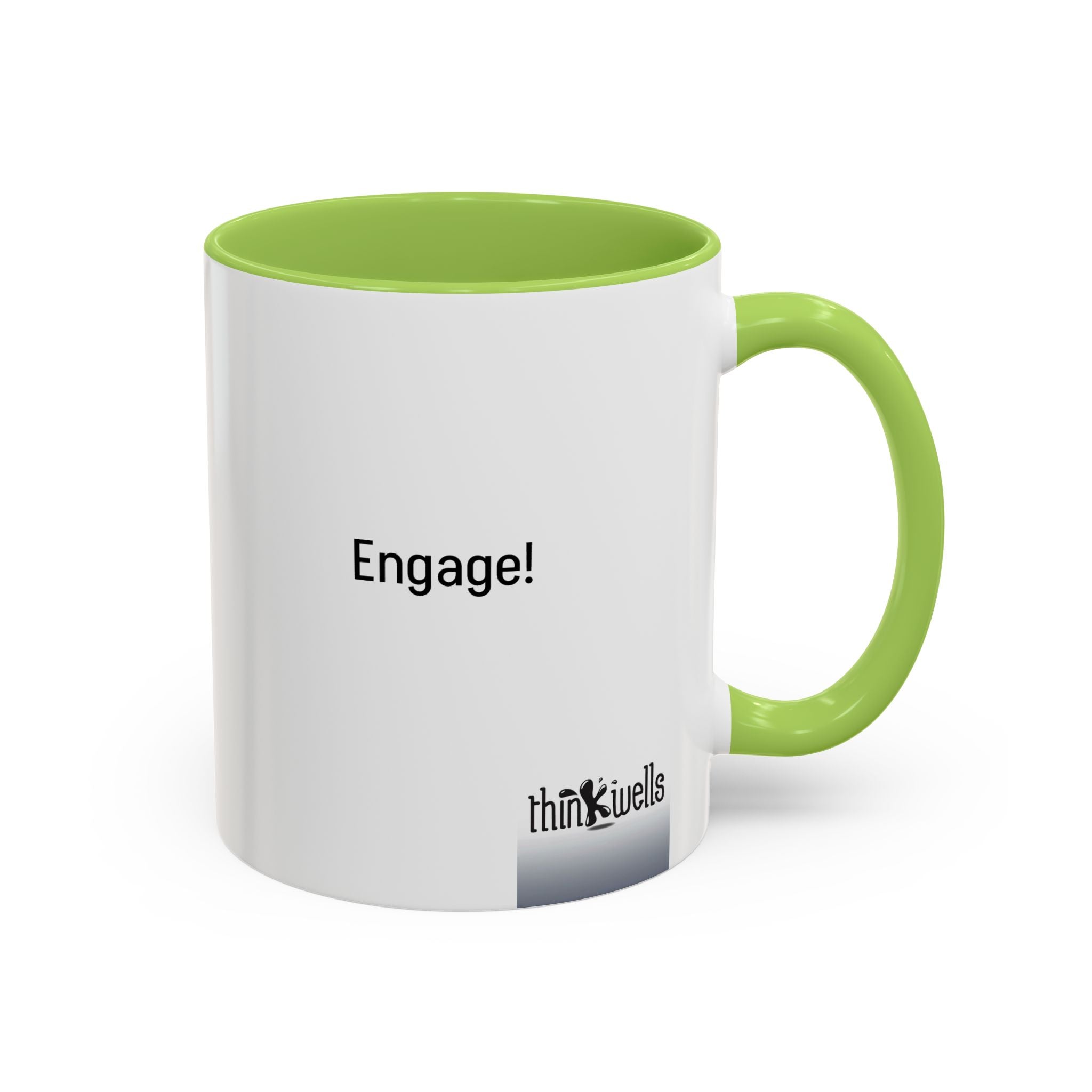 Elephant Engage Accent Ceramic Mug (11/15oz)