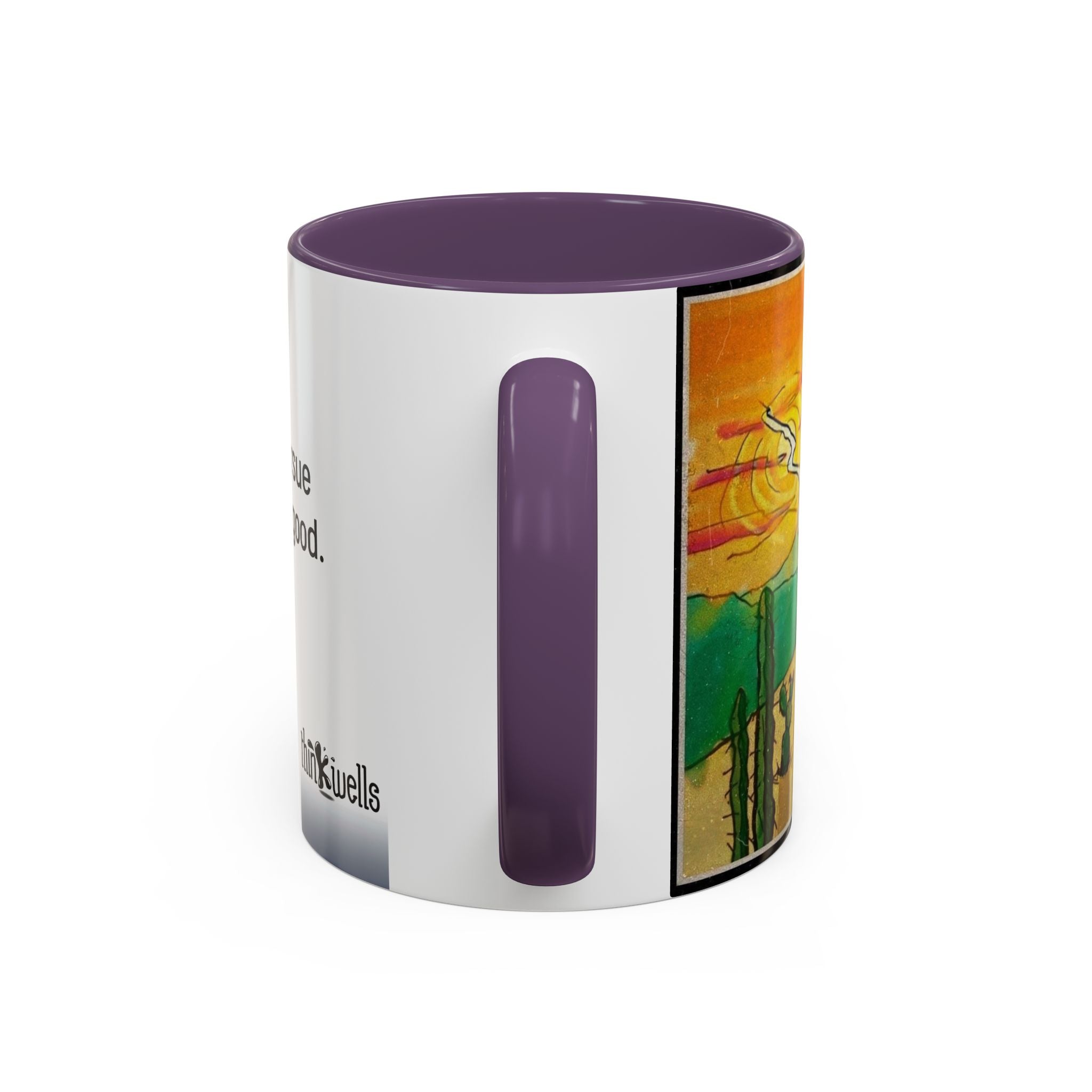 Good Bad Perko Accent Ceramic Mug (11/15oz)