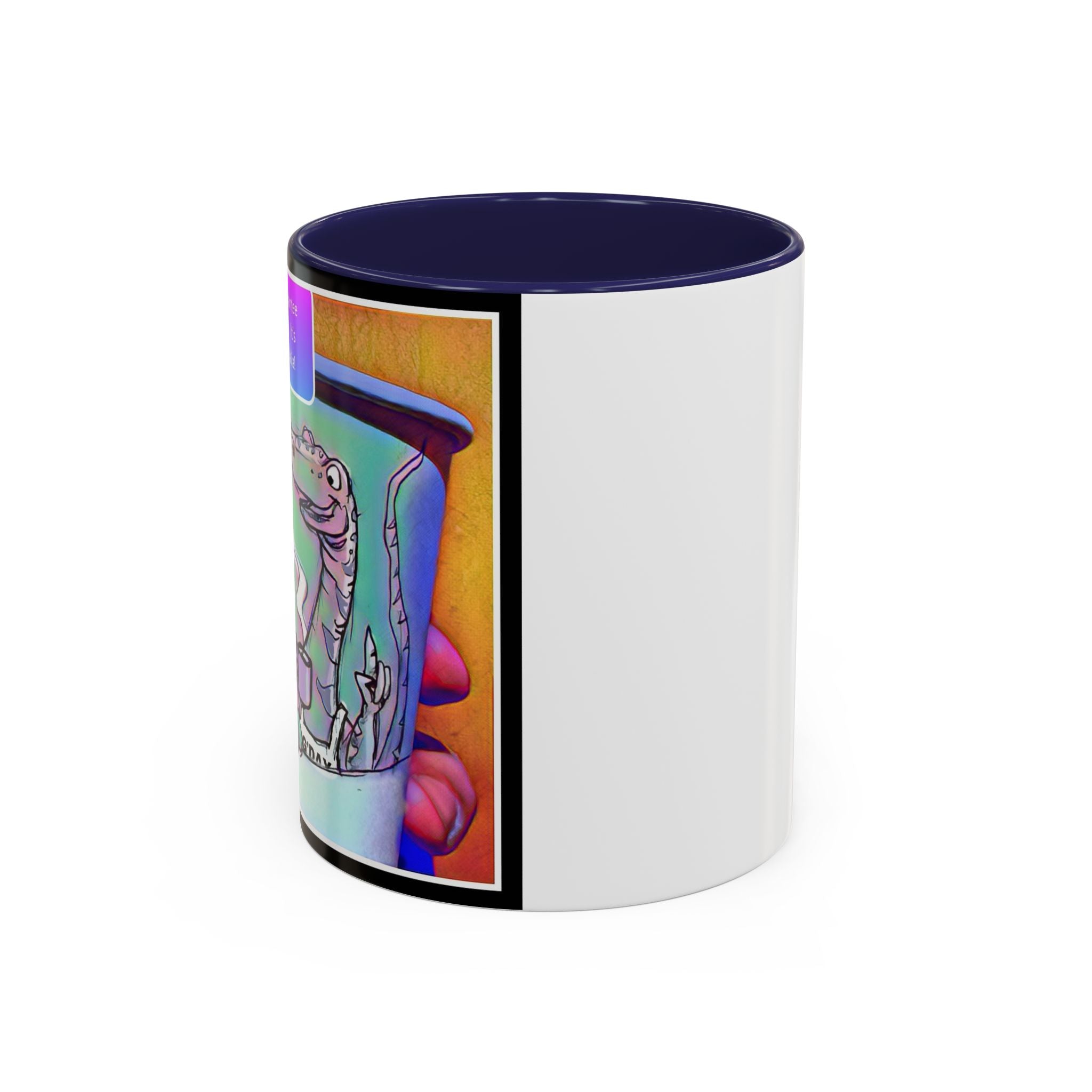 Tomorrow in Aus Dino Accent Ceramic Mug (11/15oz)