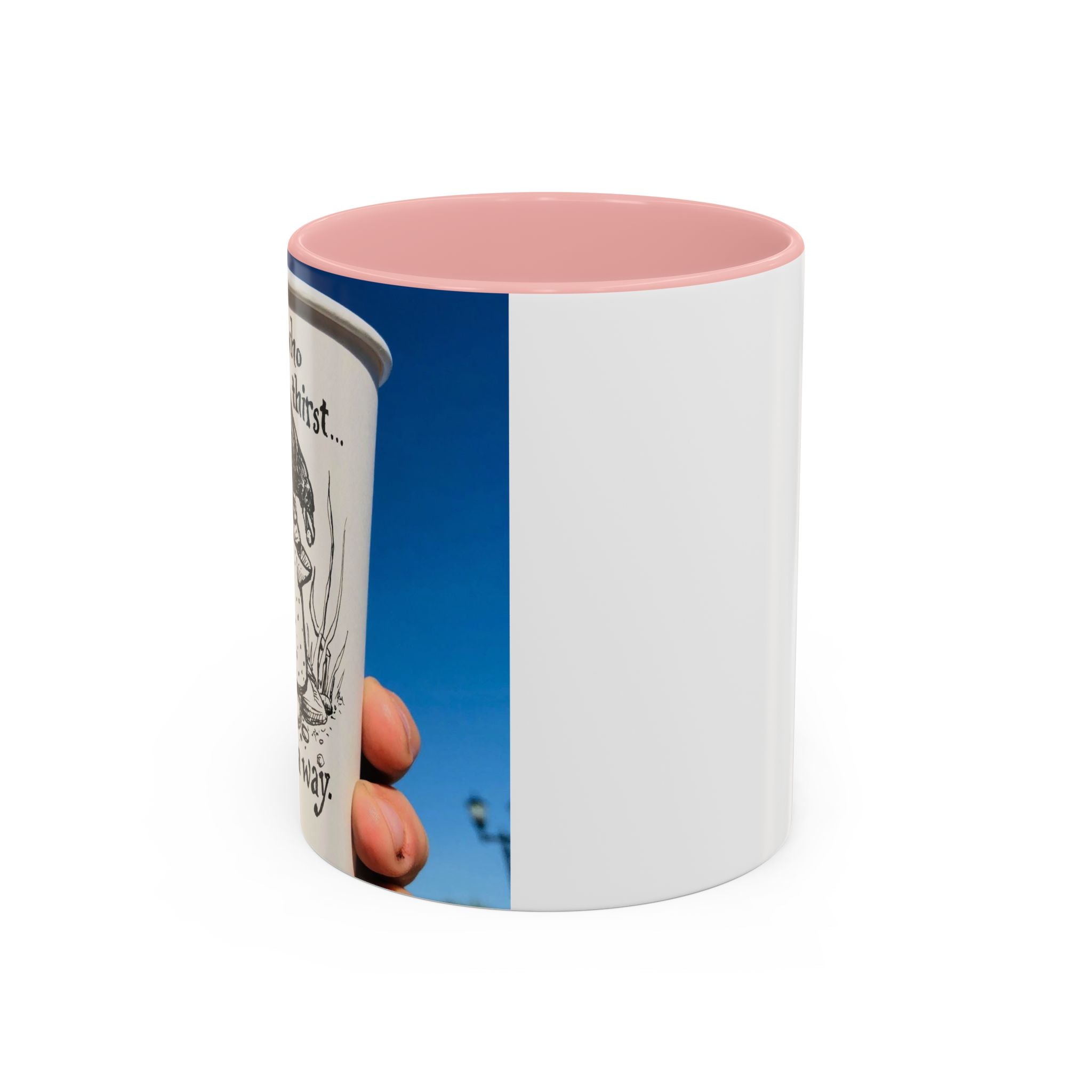 Those Who Thirst Crow Accent Ceramic Mug (11/15oz)
