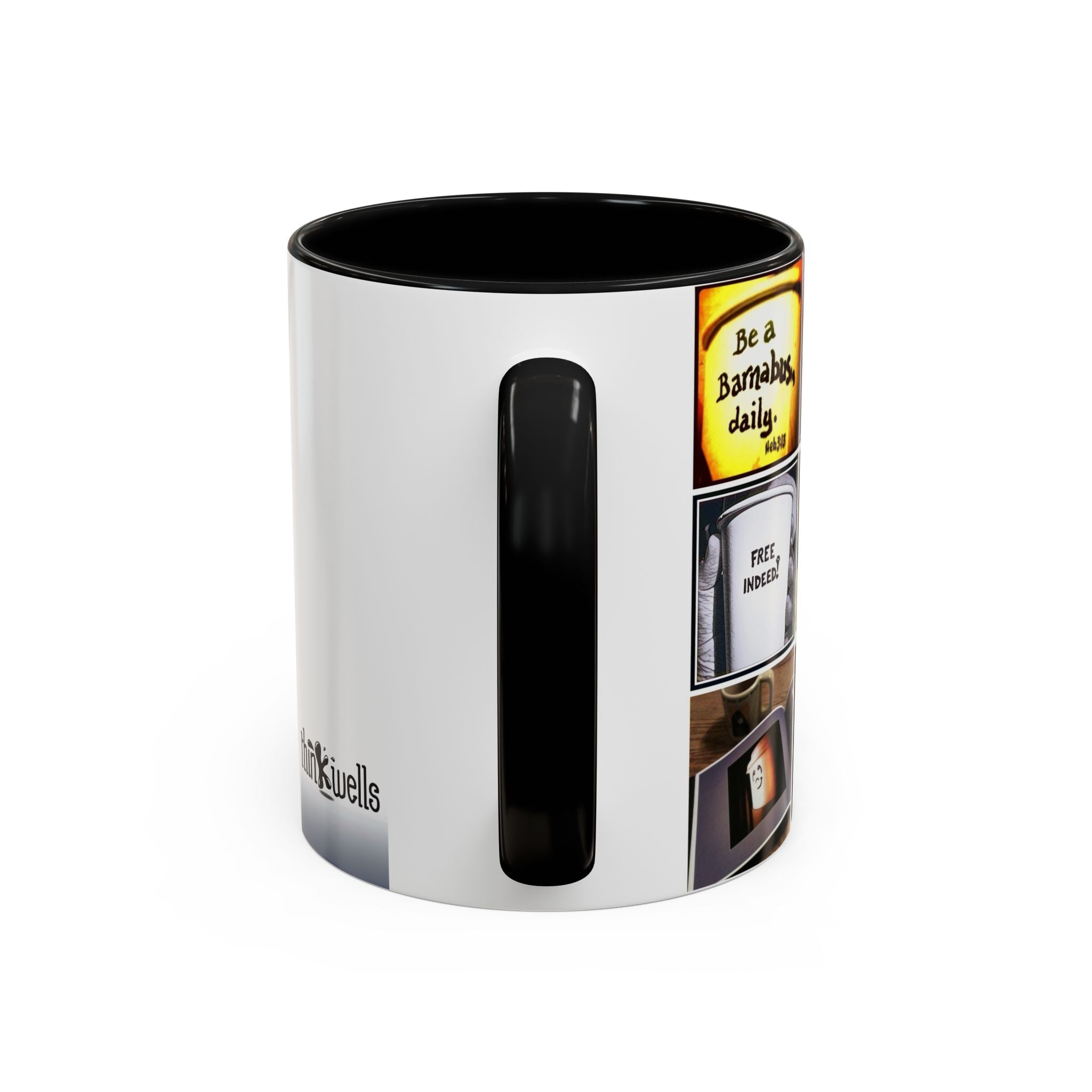 Be a Barnabus Collage Accent Ceramic Mug (11/15oz)
