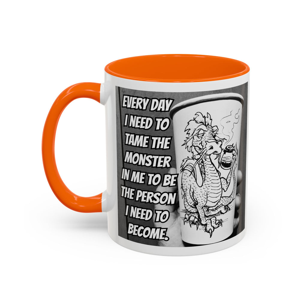 Tame the Monster Accent Ceramic Mug (11/15oz)