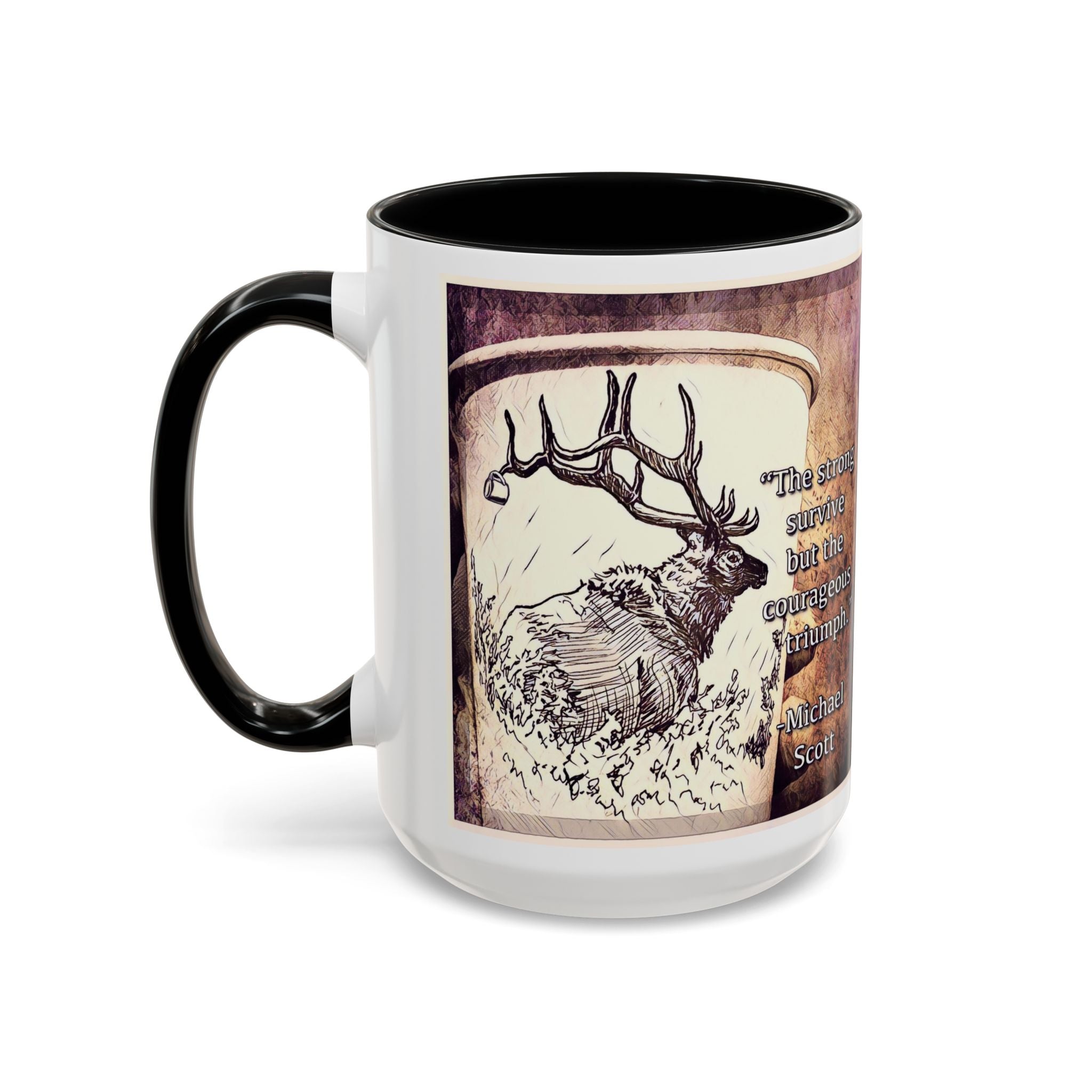 Elk Strong Accent Ceramic Mug (11/15oz)