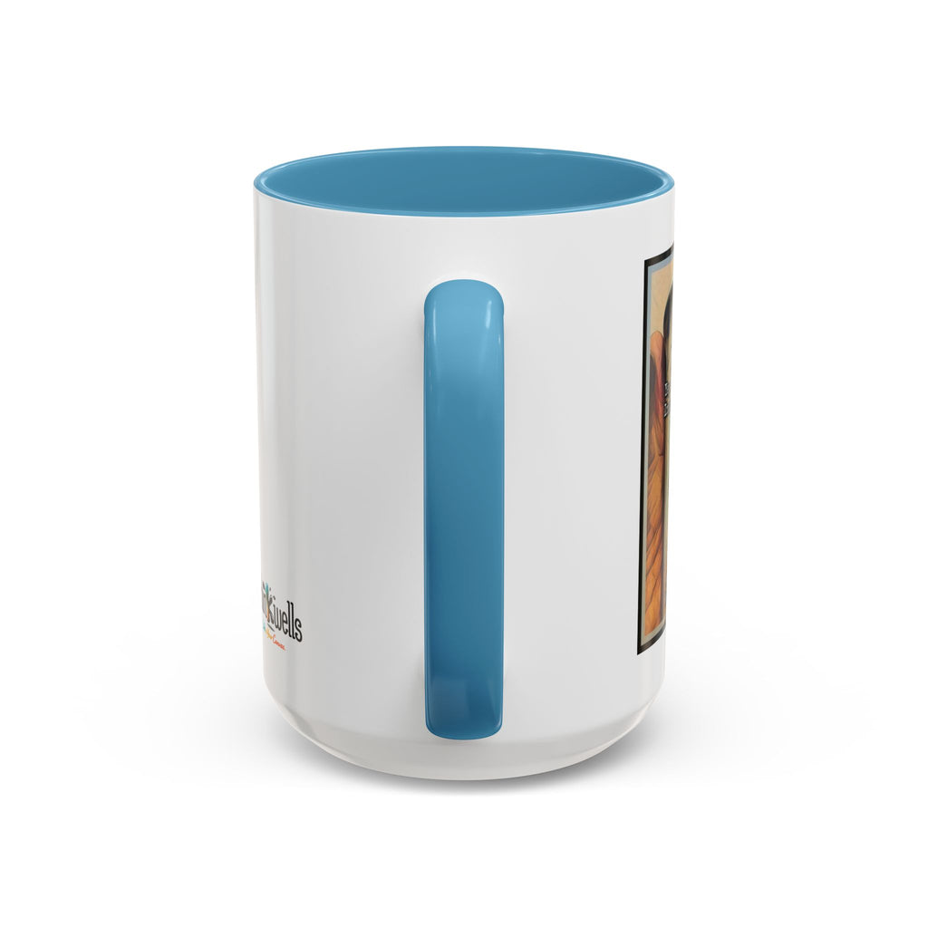 Coffee Mug - Moose Debate Accent Ceramic Mug (11/15oz)