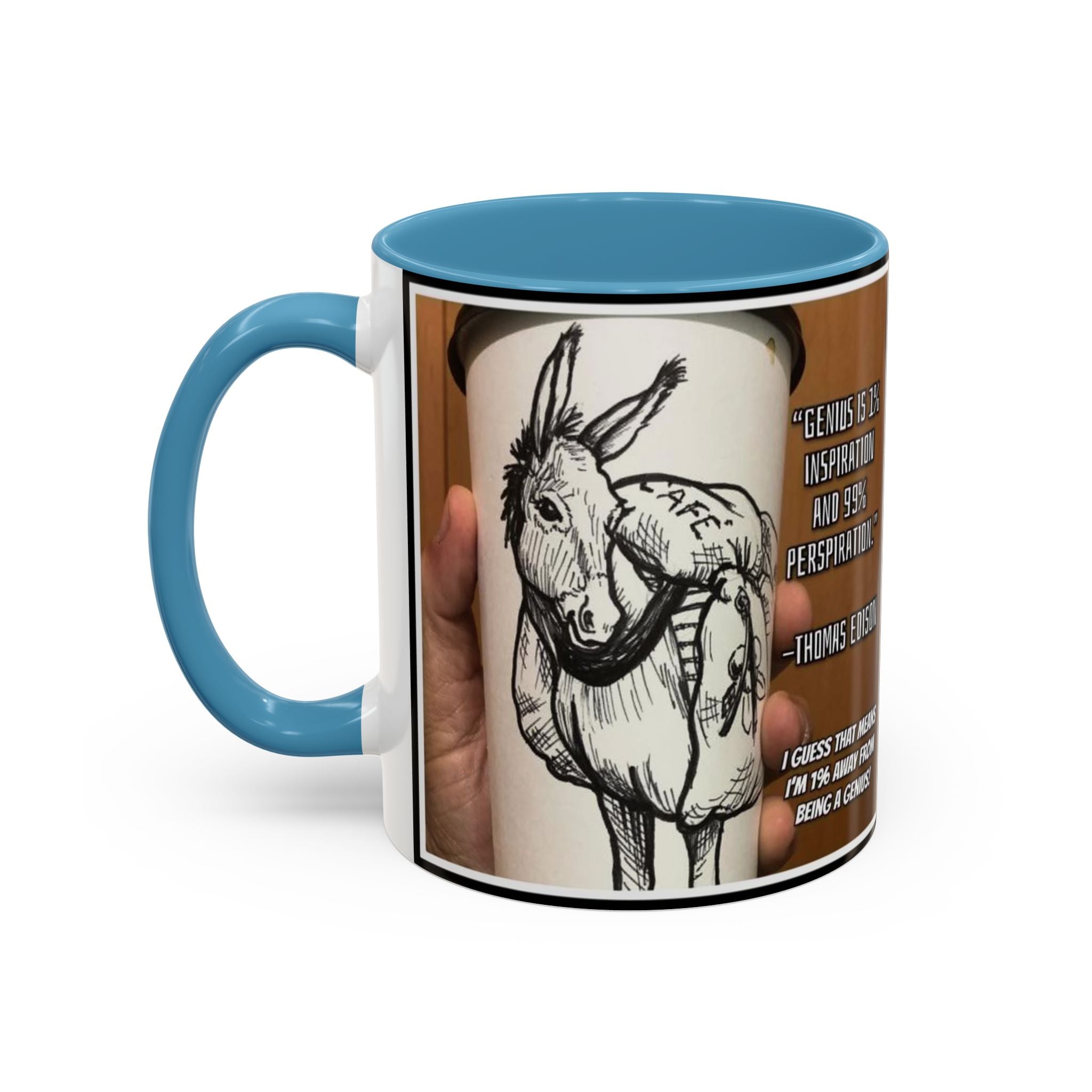 Genius Packmule Accent Ceramic Mug (11/15oz)