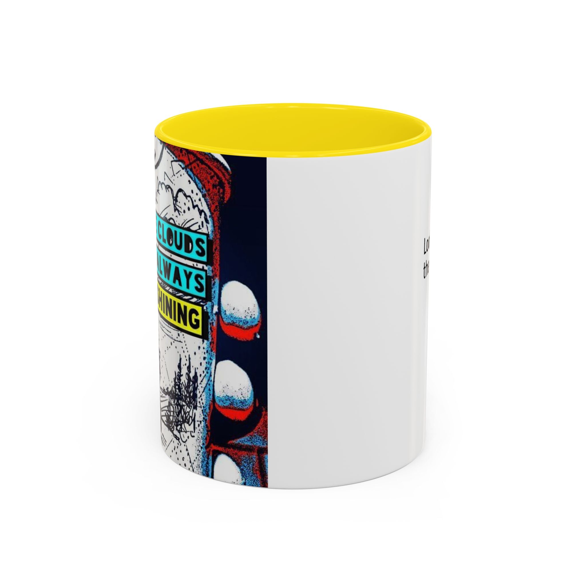 Above the Clouds Accent Ceramic Mug (11/15oz)