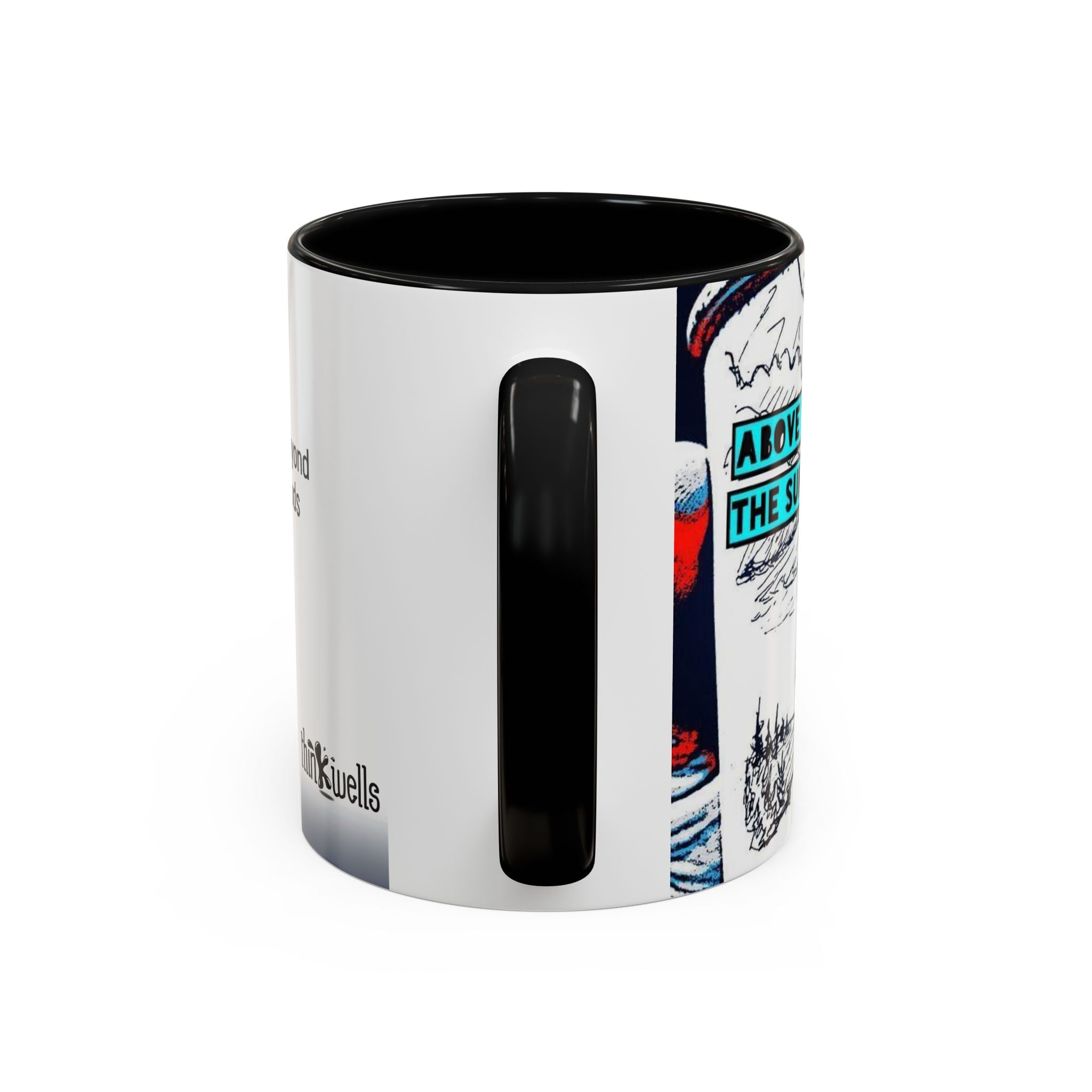 Above the Clouds Accent Ceramic Mug (11/15oz)