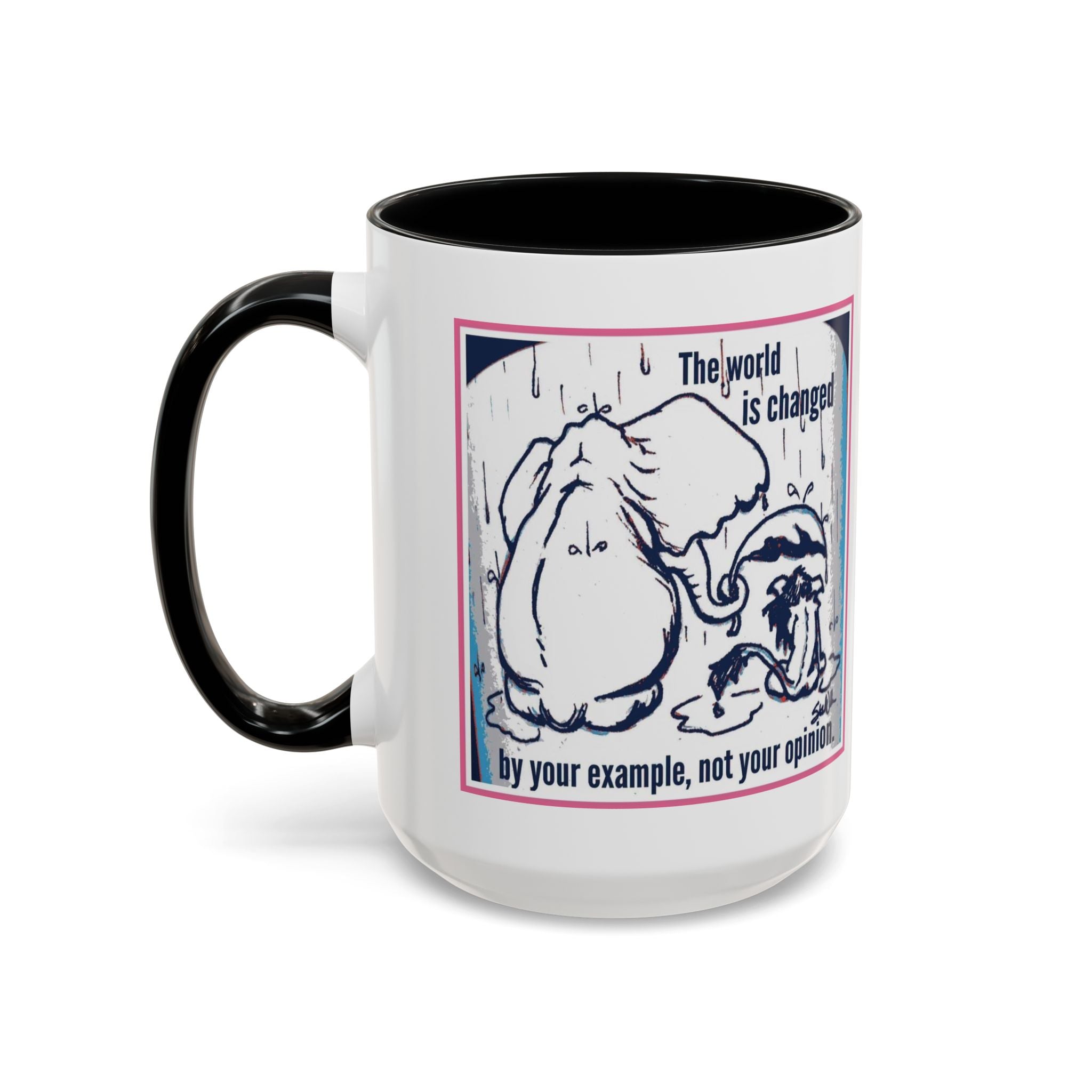 How the World is Changed Accent Ceramic Mug (11/15oz)