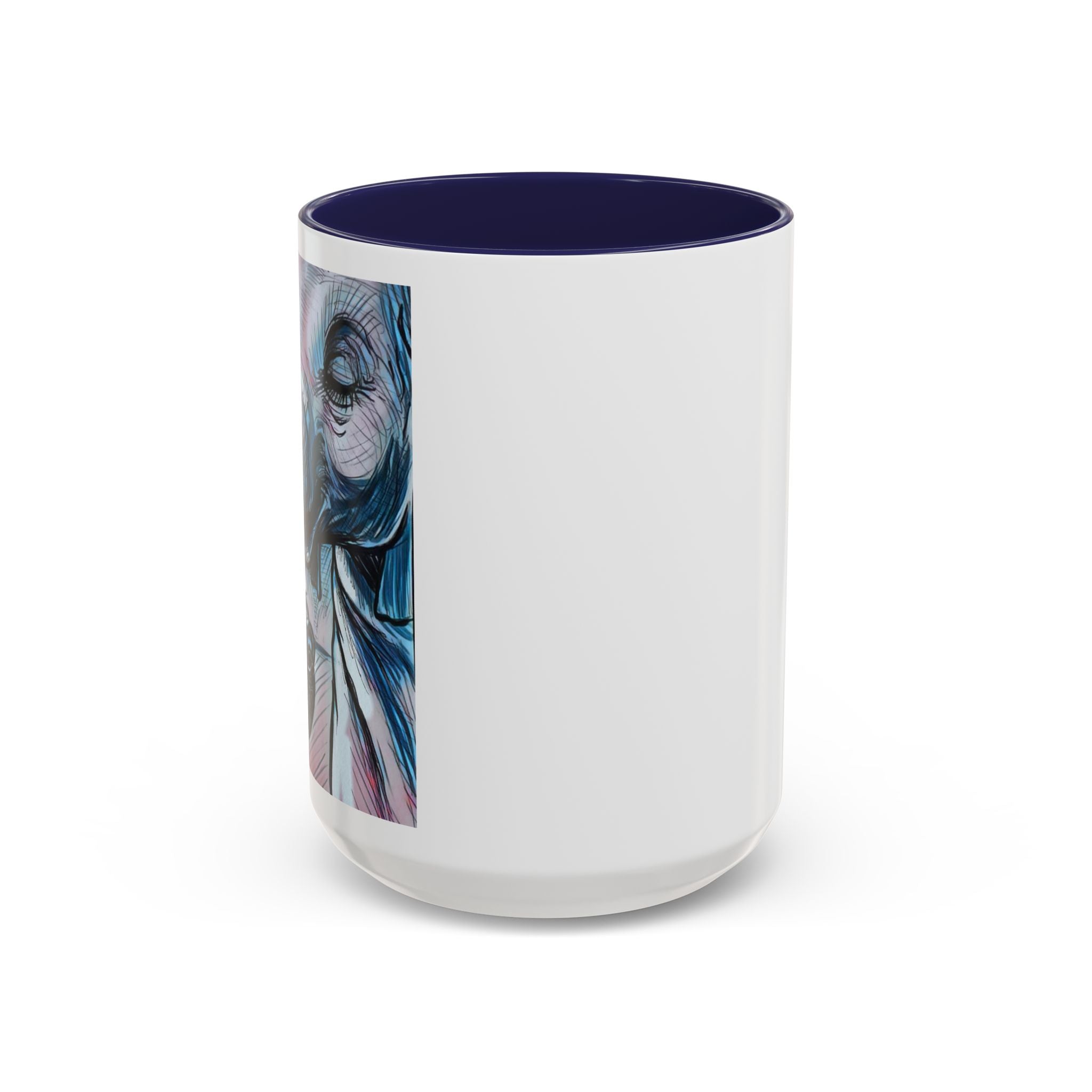Elephant loves Coffee Accent Ceramic Mug (11/15oz)