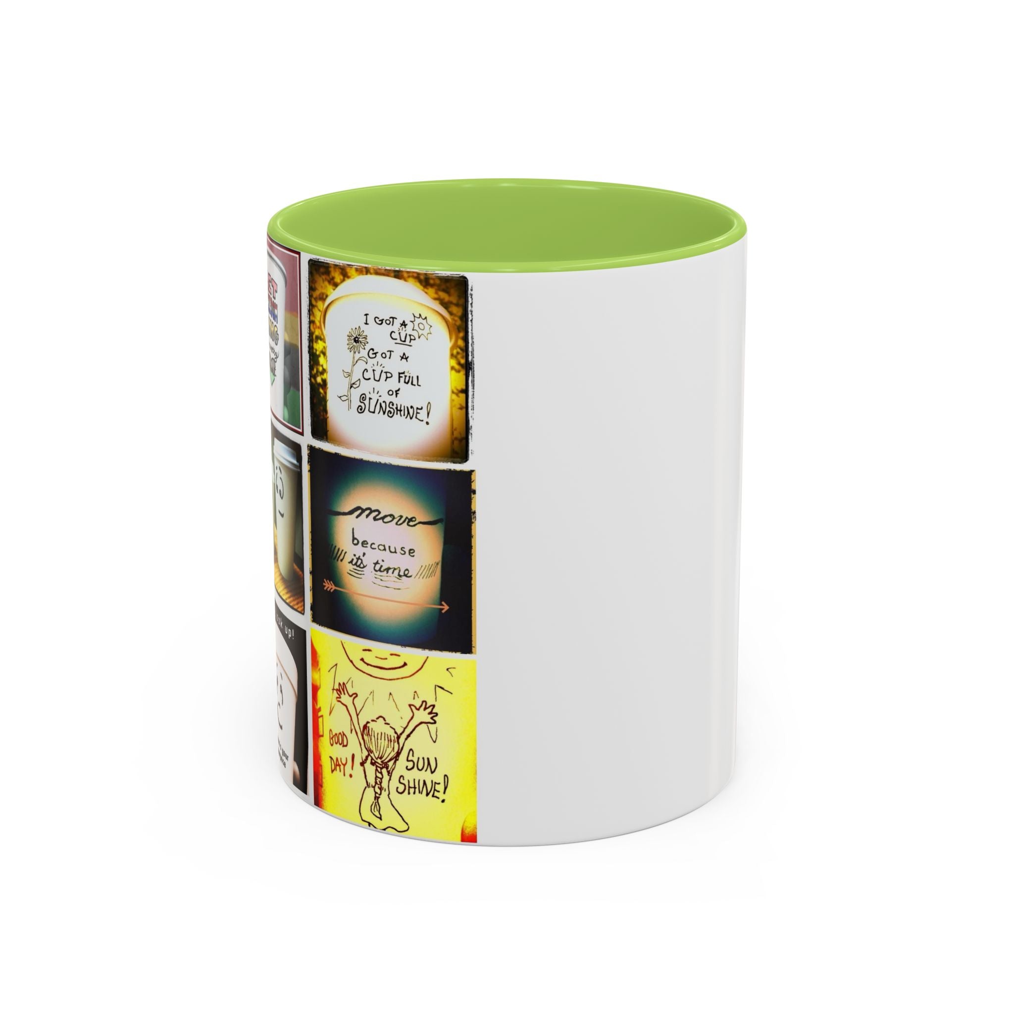 Be a Barnabus Collage Accent Ceramic Mug (11/15oz)