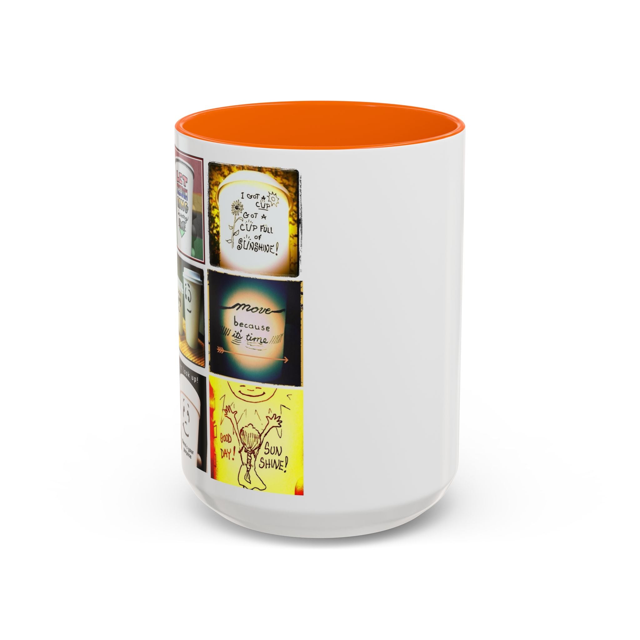 Be a Barnabus Collage Accent Ceramic Mug (11/15oz)