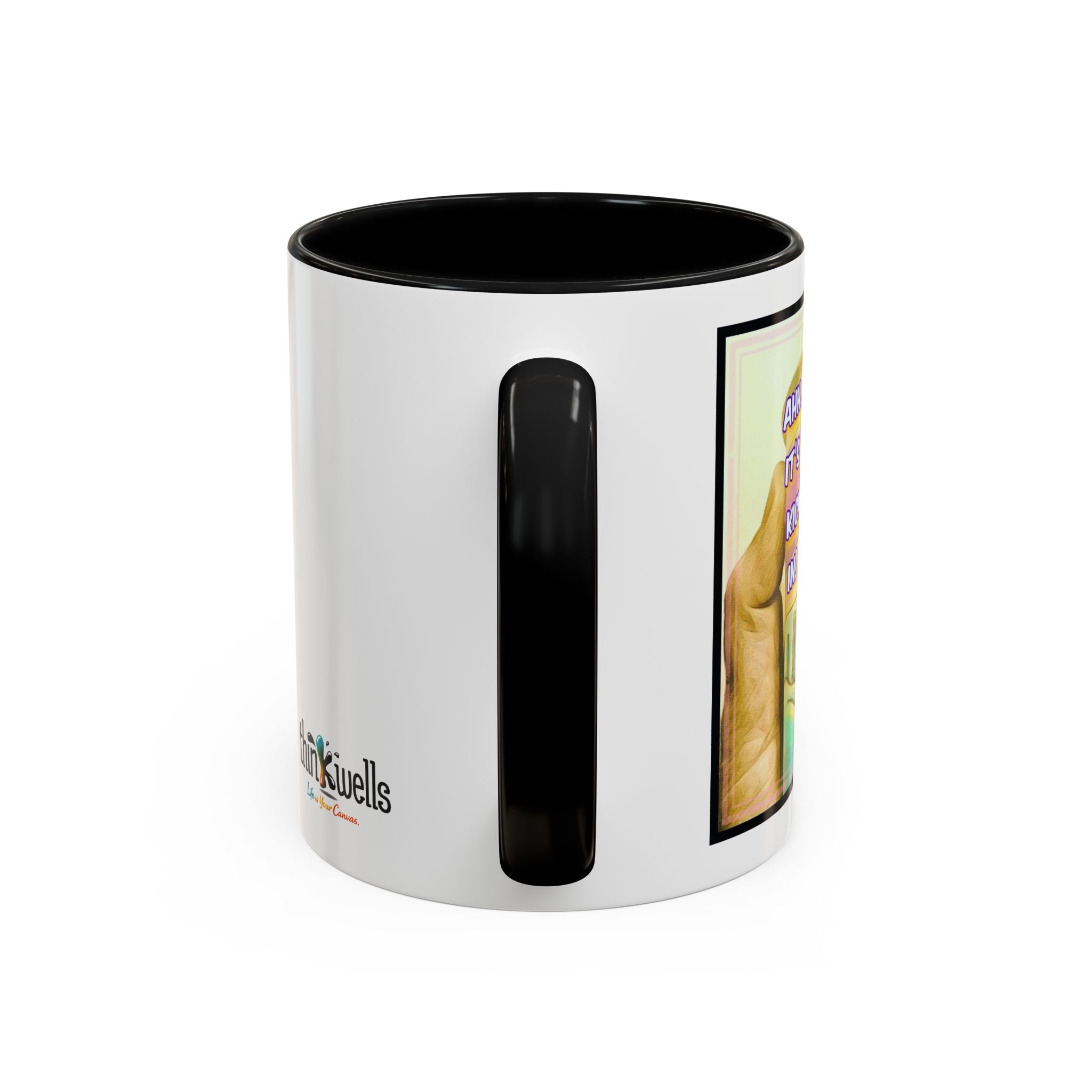 Karate Kickin' in Accent Ceramic Mug (11/15oz)