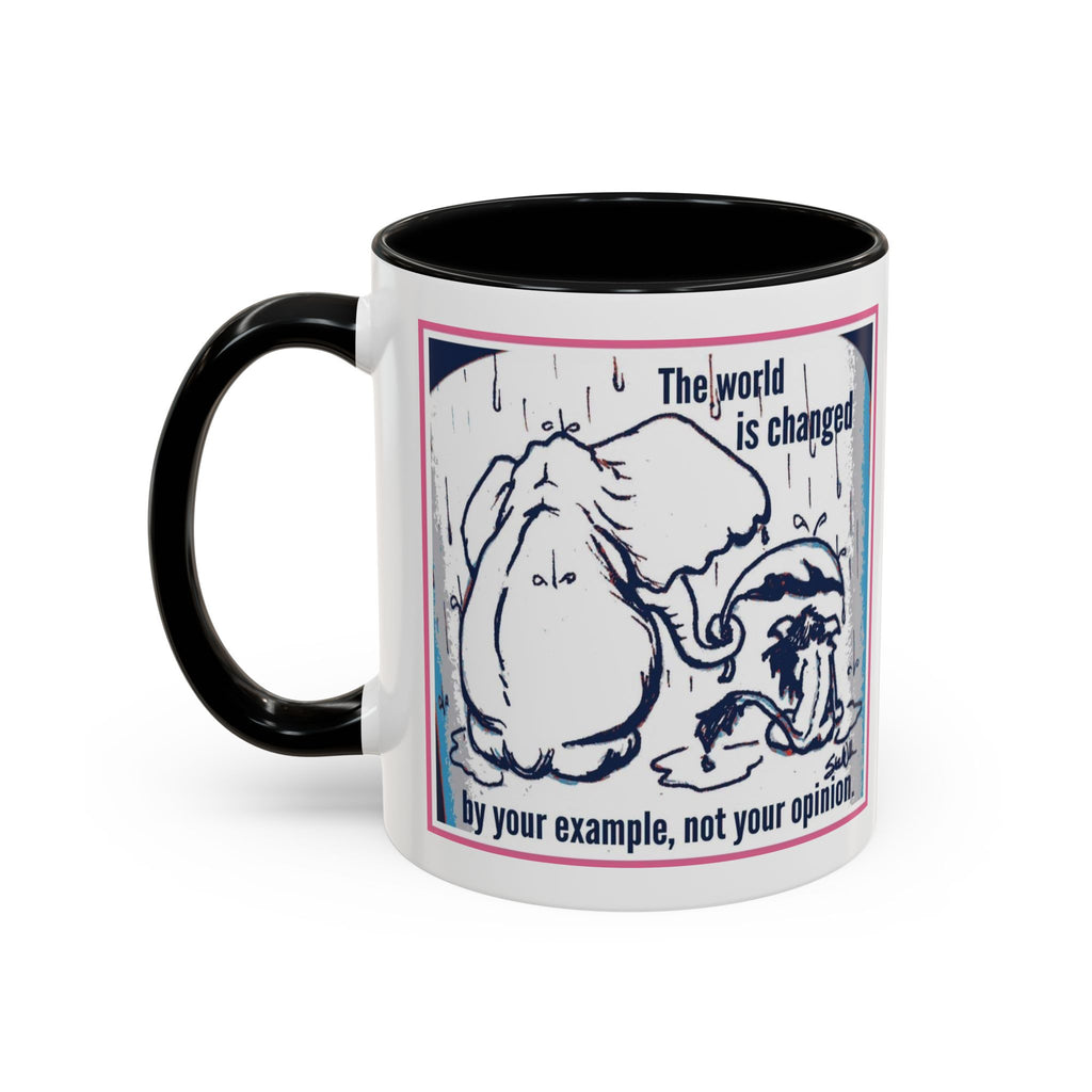 How the World is Changed Accent Ceramic Mug (11/15oz)