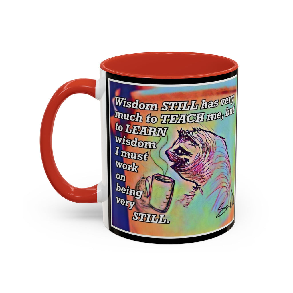 Sloth Still Accent Ceramic Mug (11/15oz)