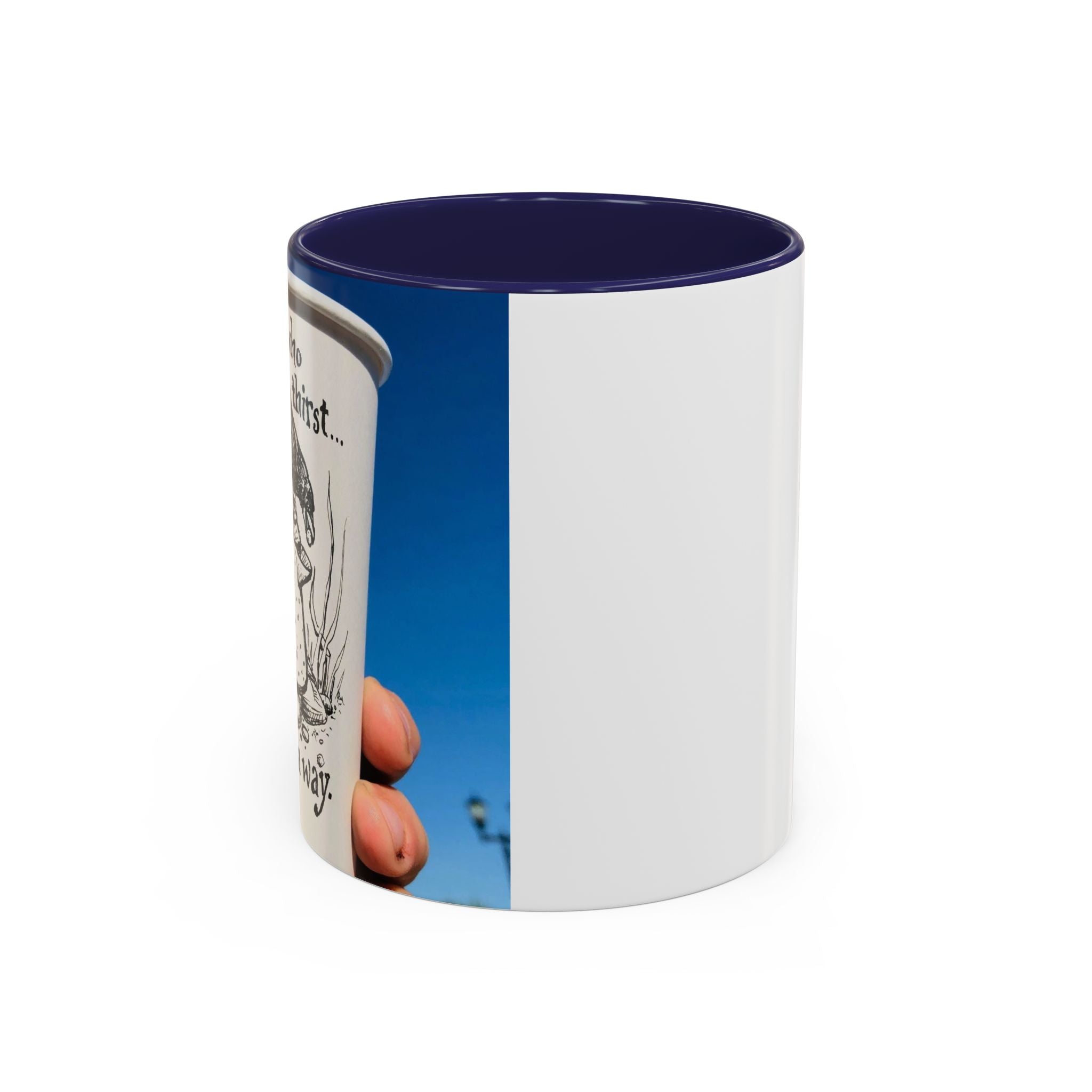 Those Who Thirst Crow Accent Ceramic Mug (11/15oz)