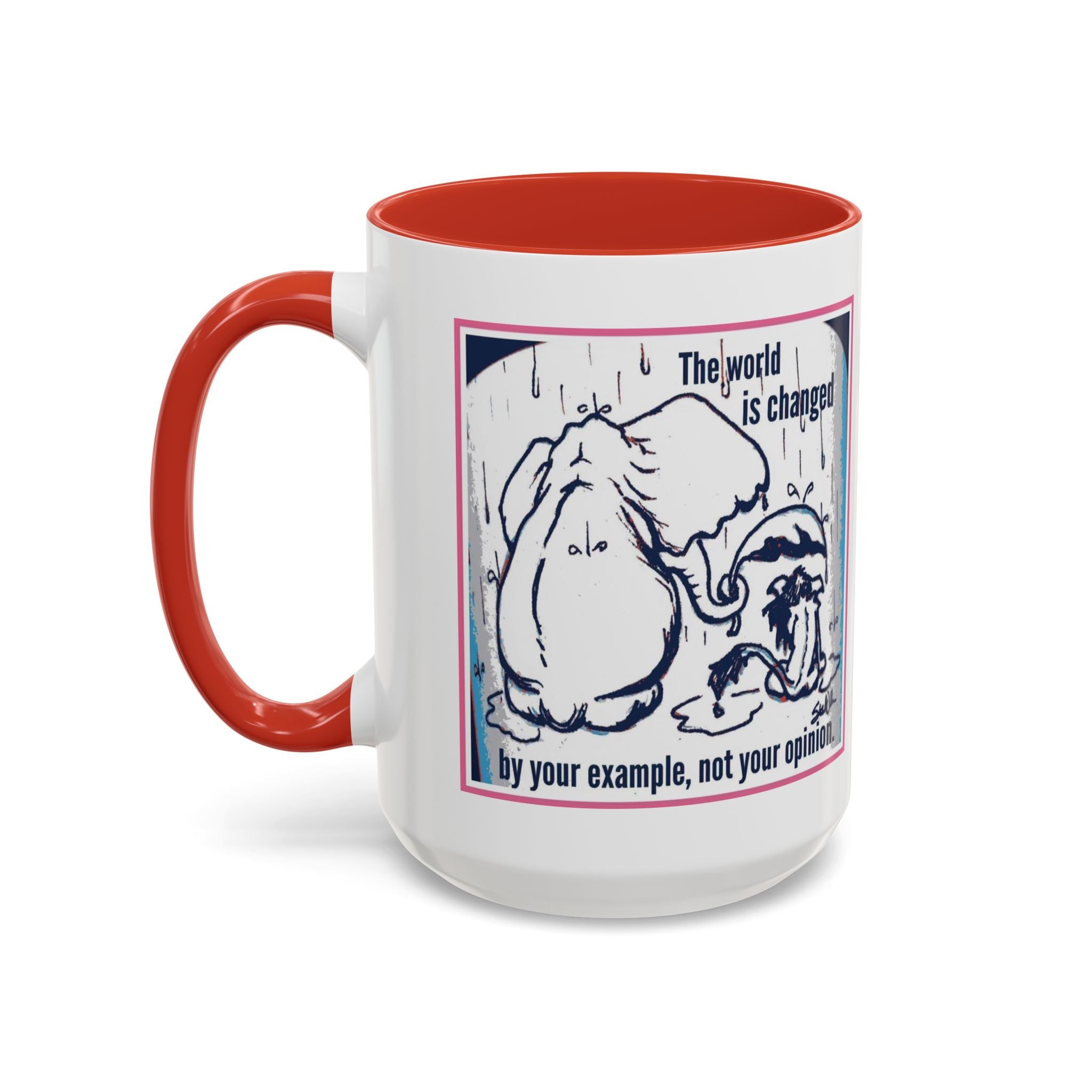 How the World is Changed Accent Ceramic Mug (11/15oz)