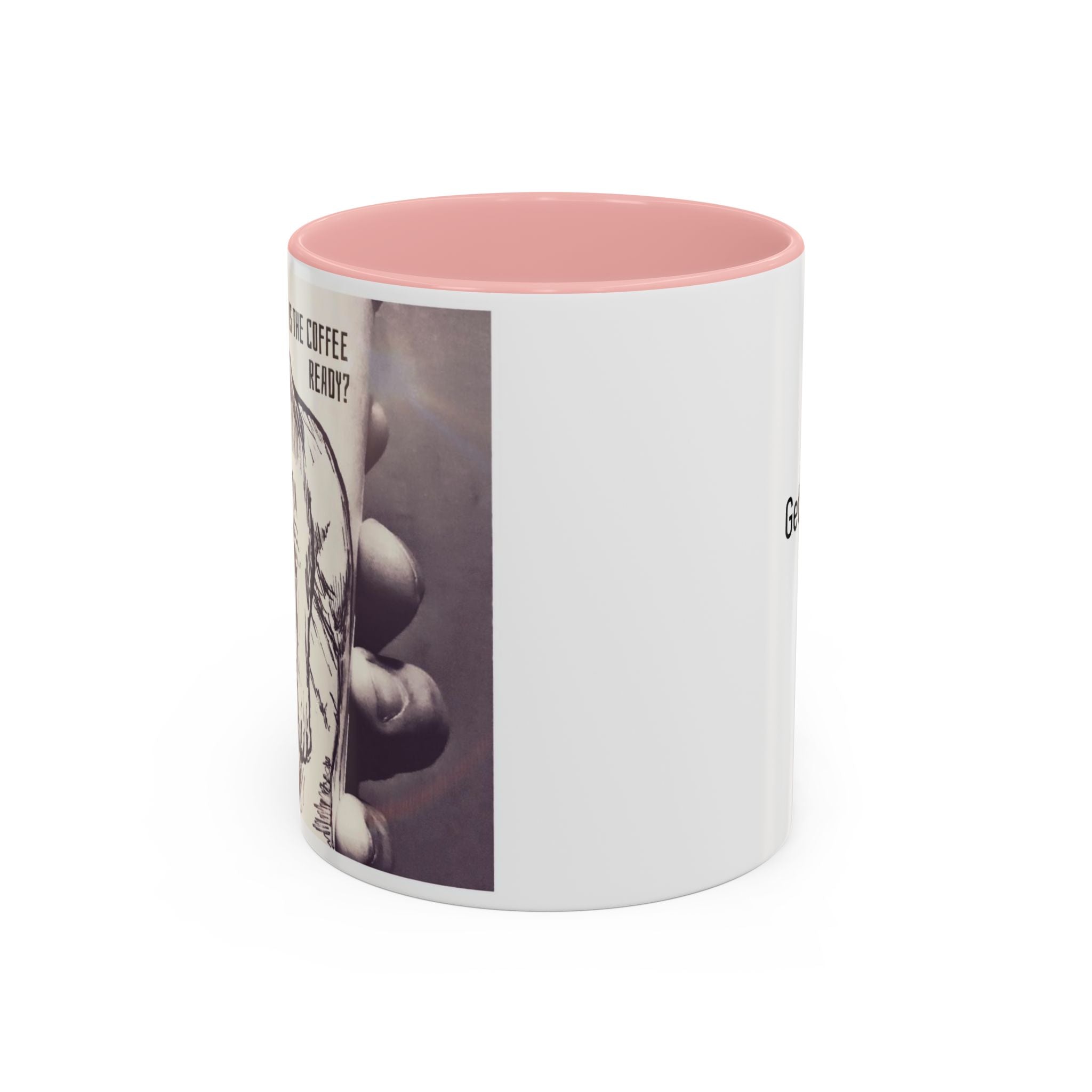 Coffee Ready Lion Accent Ceramic Mug (11/15oz)